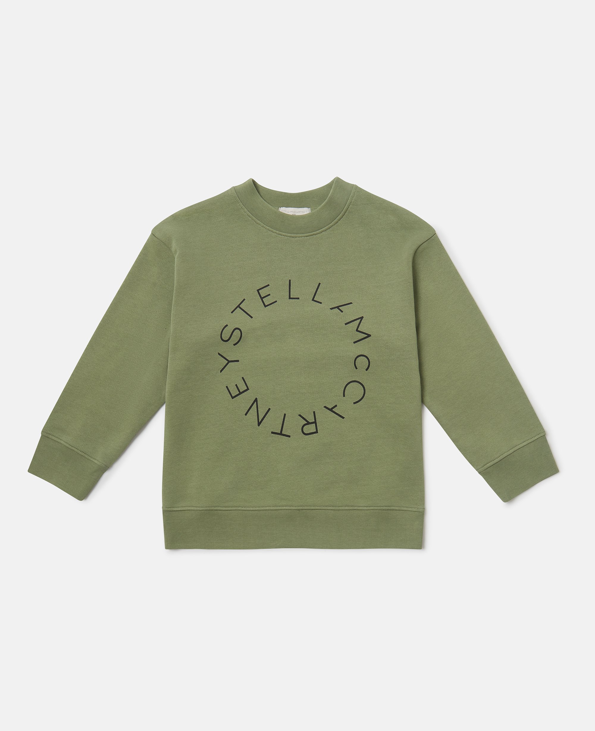 Logo Graphic Crewneck Sweatshirt, , Size: 5 - Stella McCartney - Modalova