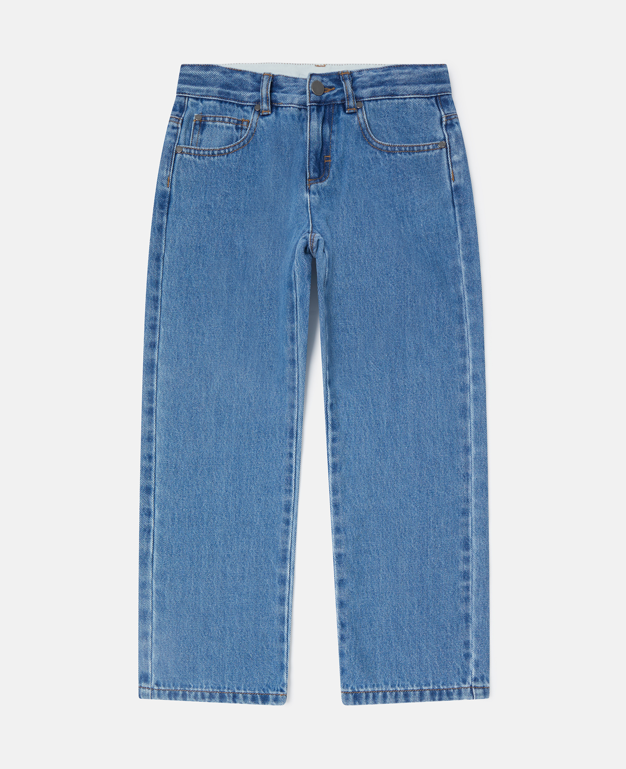 Straight-Leg Denim Jeans, , Size: 8 - Stella McCartney - Modalova