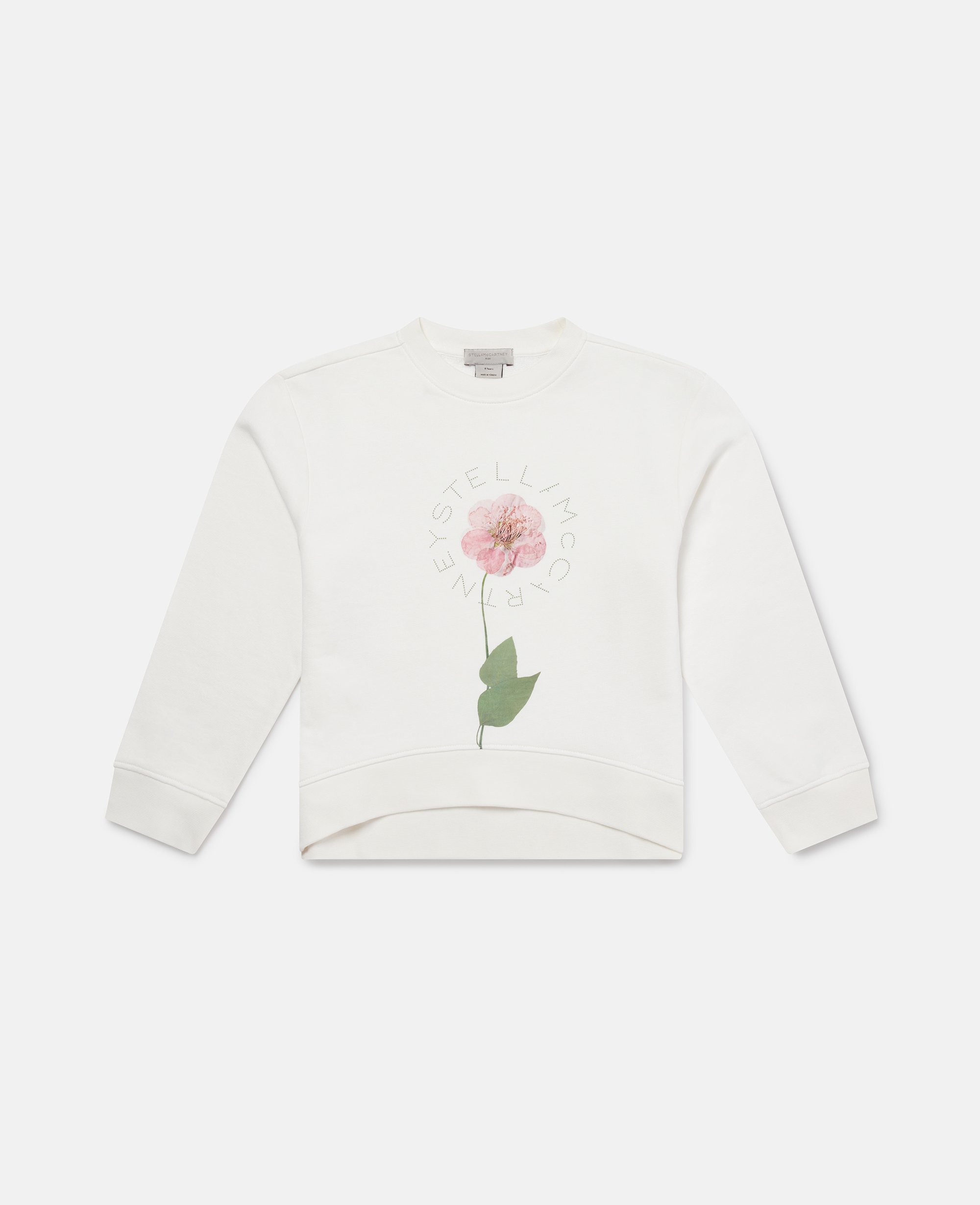 Flower Graphic Sweatshirt, , Size: 5 - Stella McCartney - Modalova