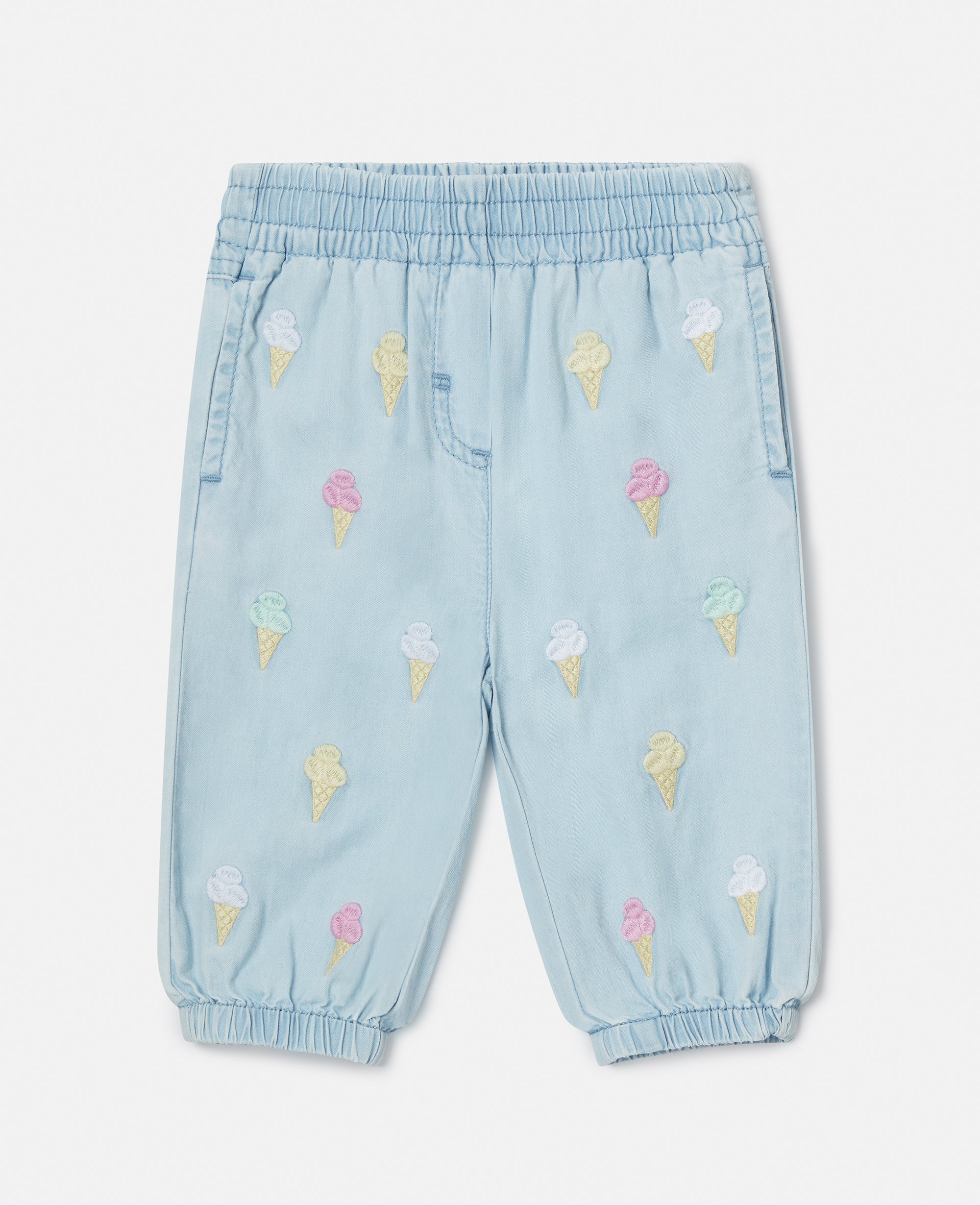 Ice Cream Embroidered Joggers, , Size: 9m - Stella McCartney - Modalova