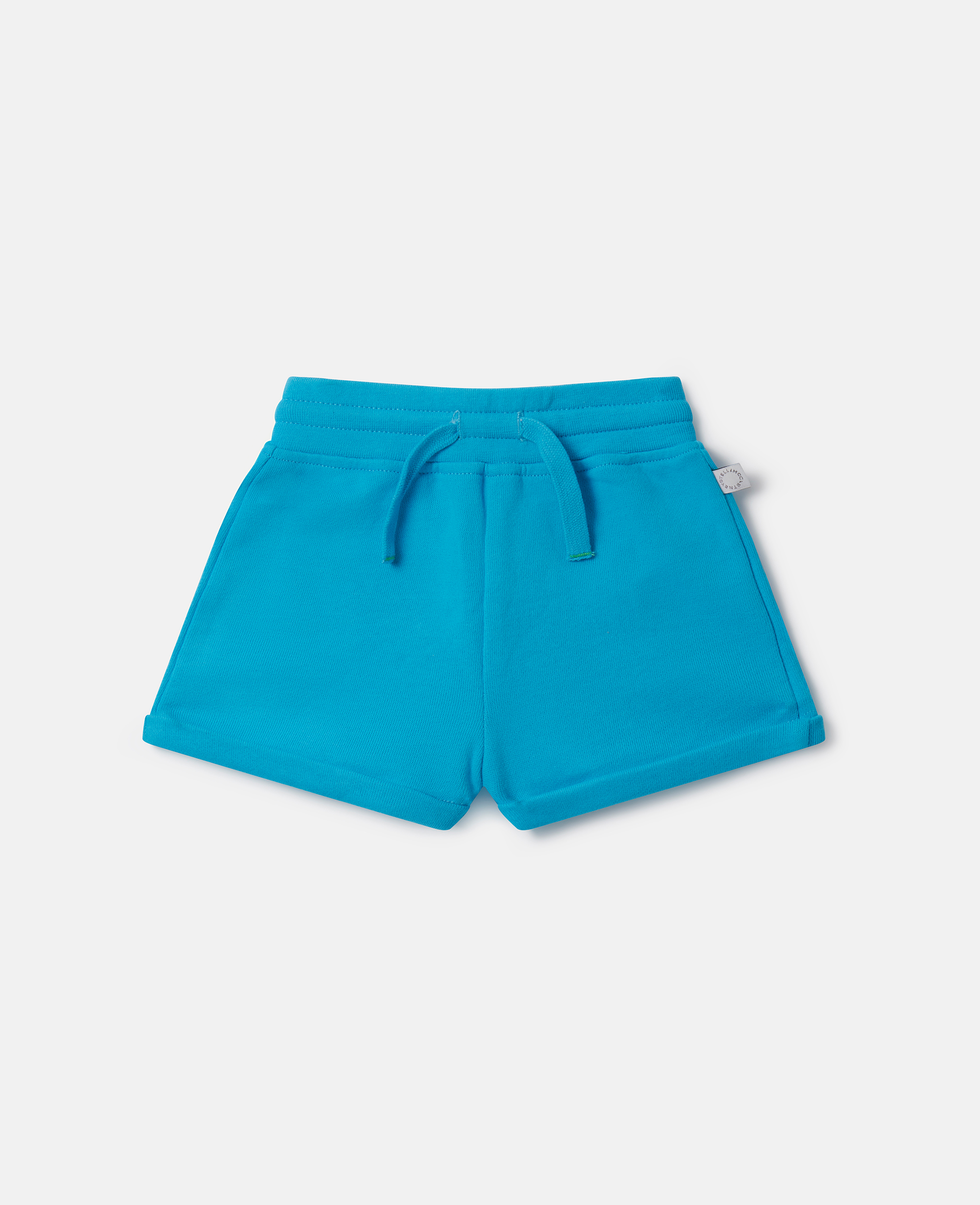 Stella McCartney – Drawstring Shorts, Woman, Turquoise, Size: 24m