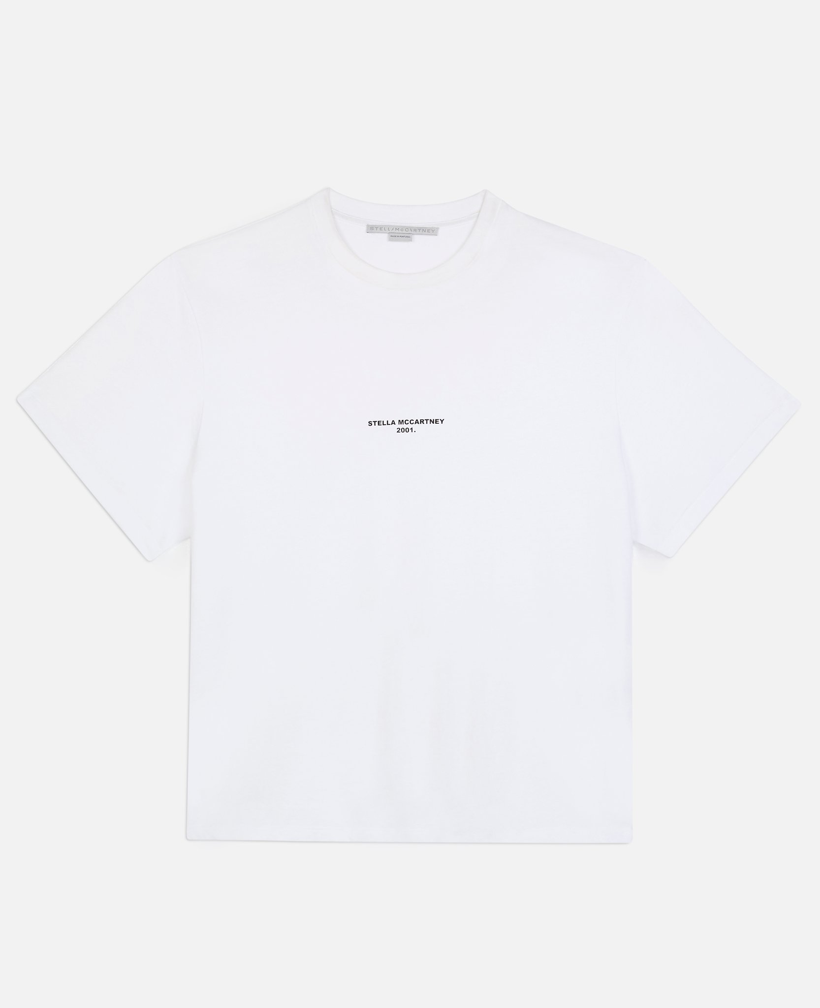 Stella McCartney – Stella McCartney 2001. Boxy T-Shirt, Woman, White, Size: 44