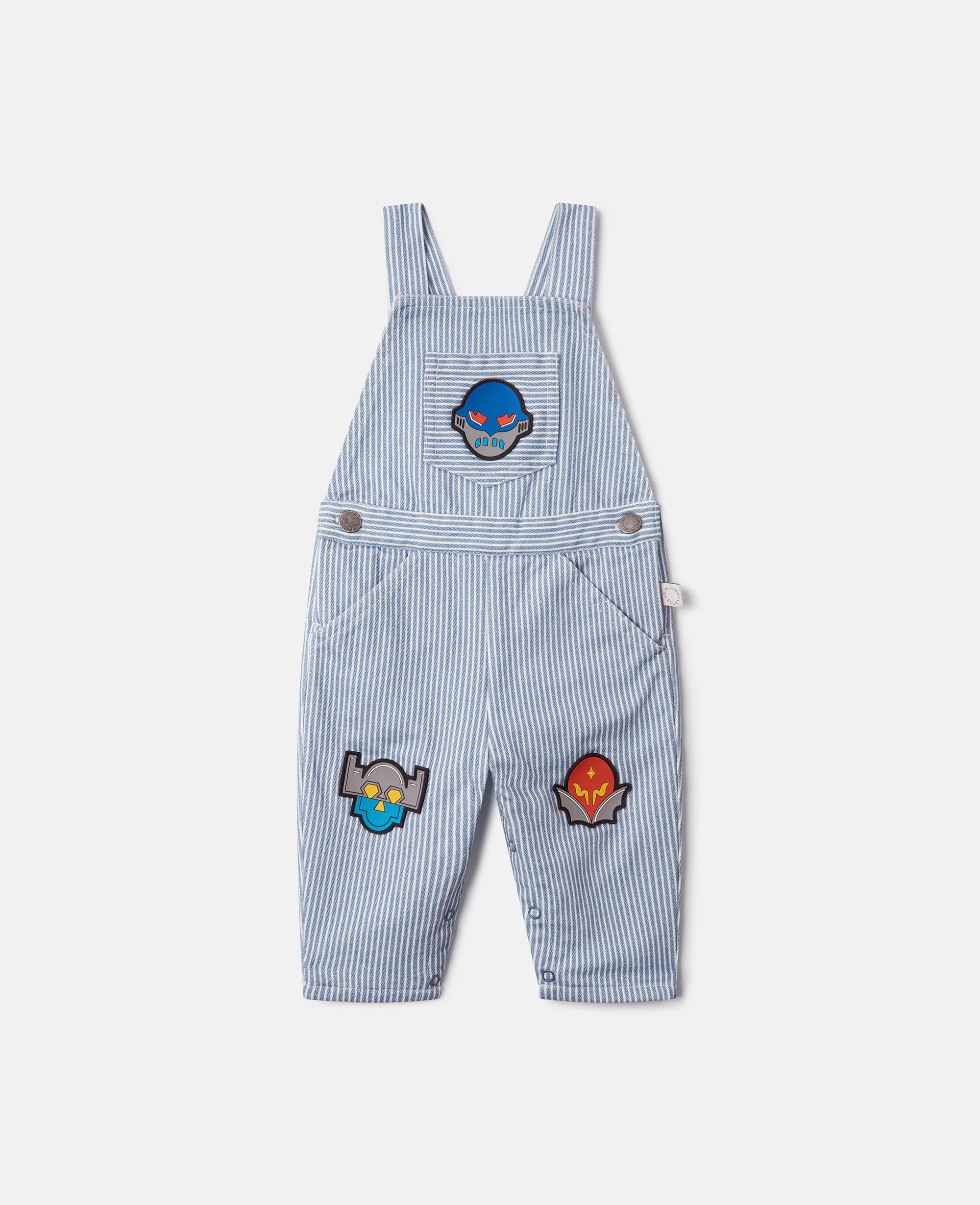 Stella McCartney - Superhero Patch Detail Overalls, , Size: 18M