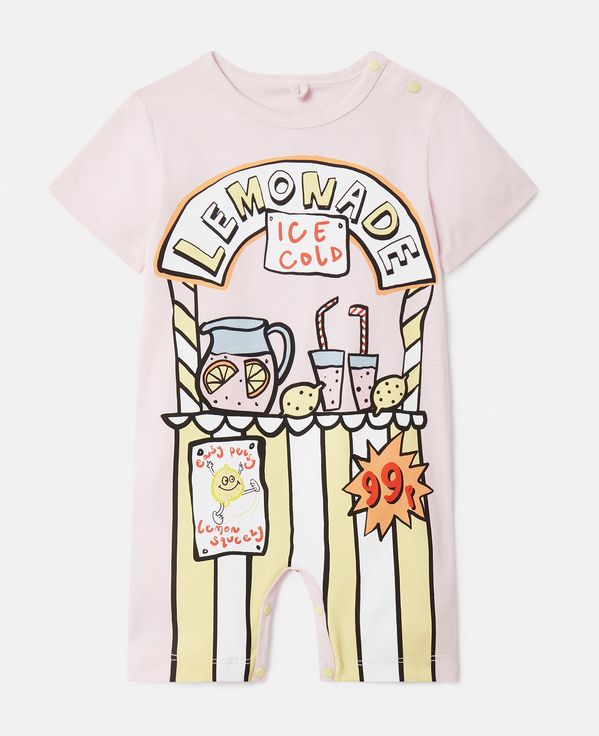 Stella McCartney – Candy Floss Stand Jumpsuit, Woman, Pink, Size: 18m