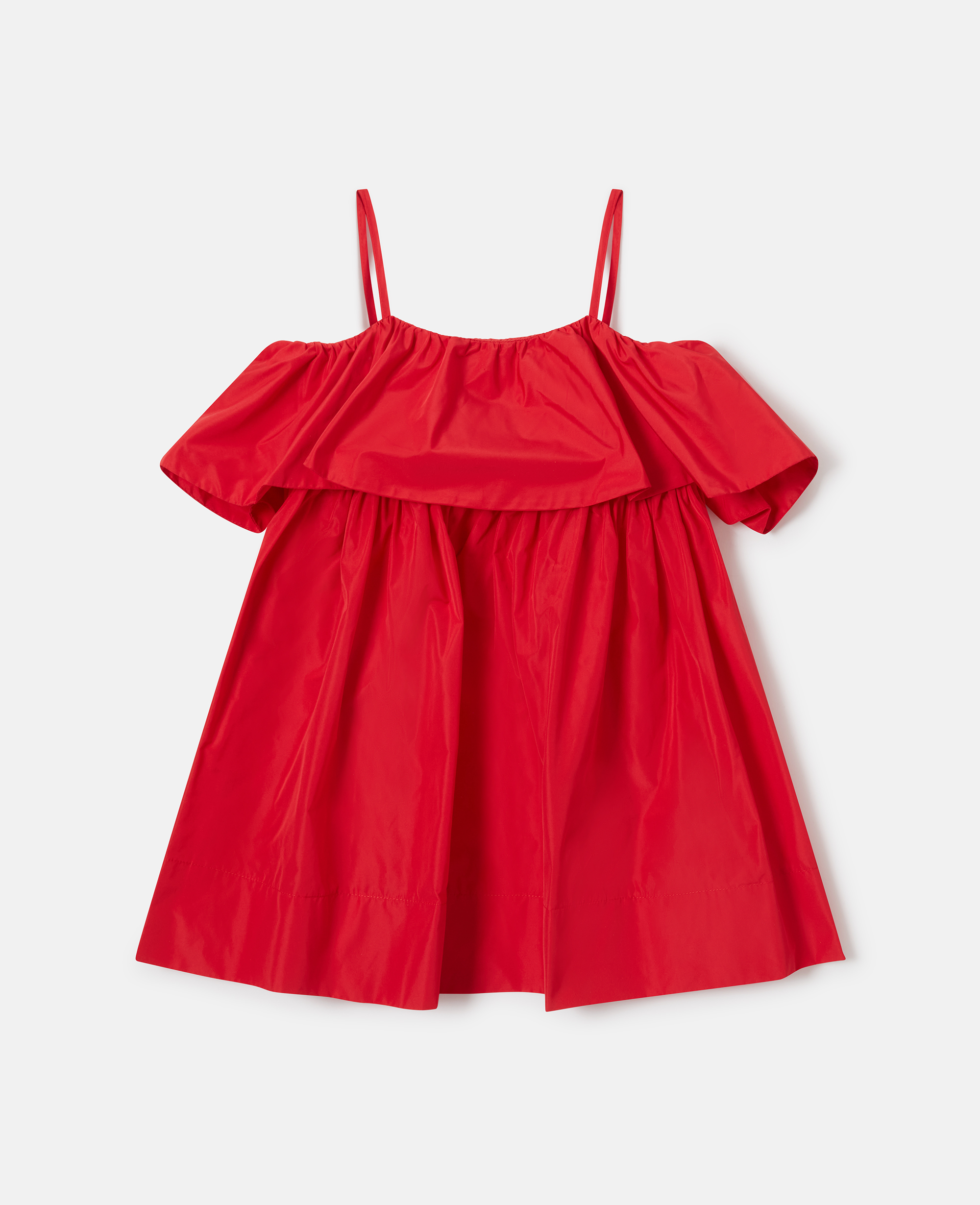 Stella McCartney - Off Shoulder Ruffle Dress, , Size: 6