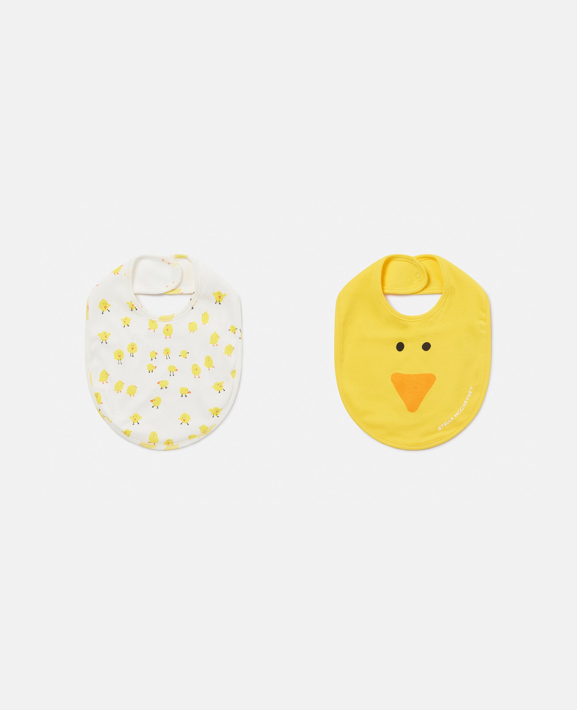 Pack of Chick Pattern Bibs, Woman - Stella McCartney - Modalova