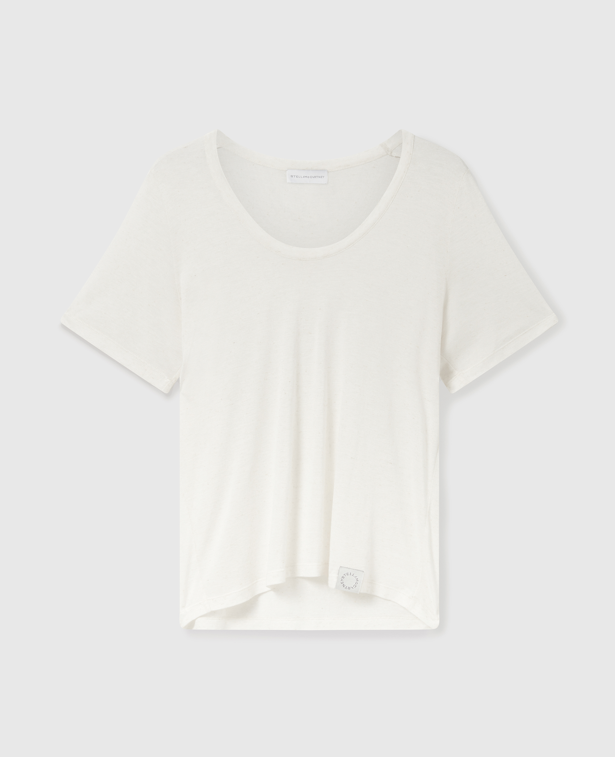 T shirt a col ras du cou en maille semi transparente, , , Taille: L - Stella McCartney - Modalova