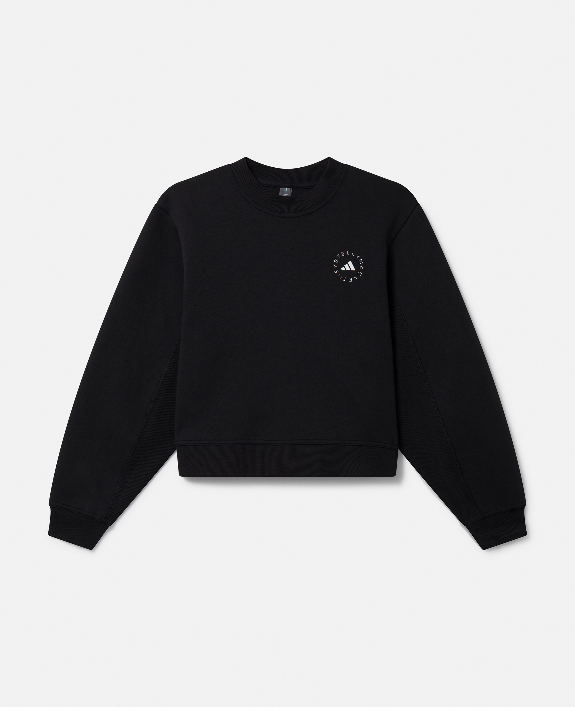 Stella Mccartney Logo Sweatshirt In Black