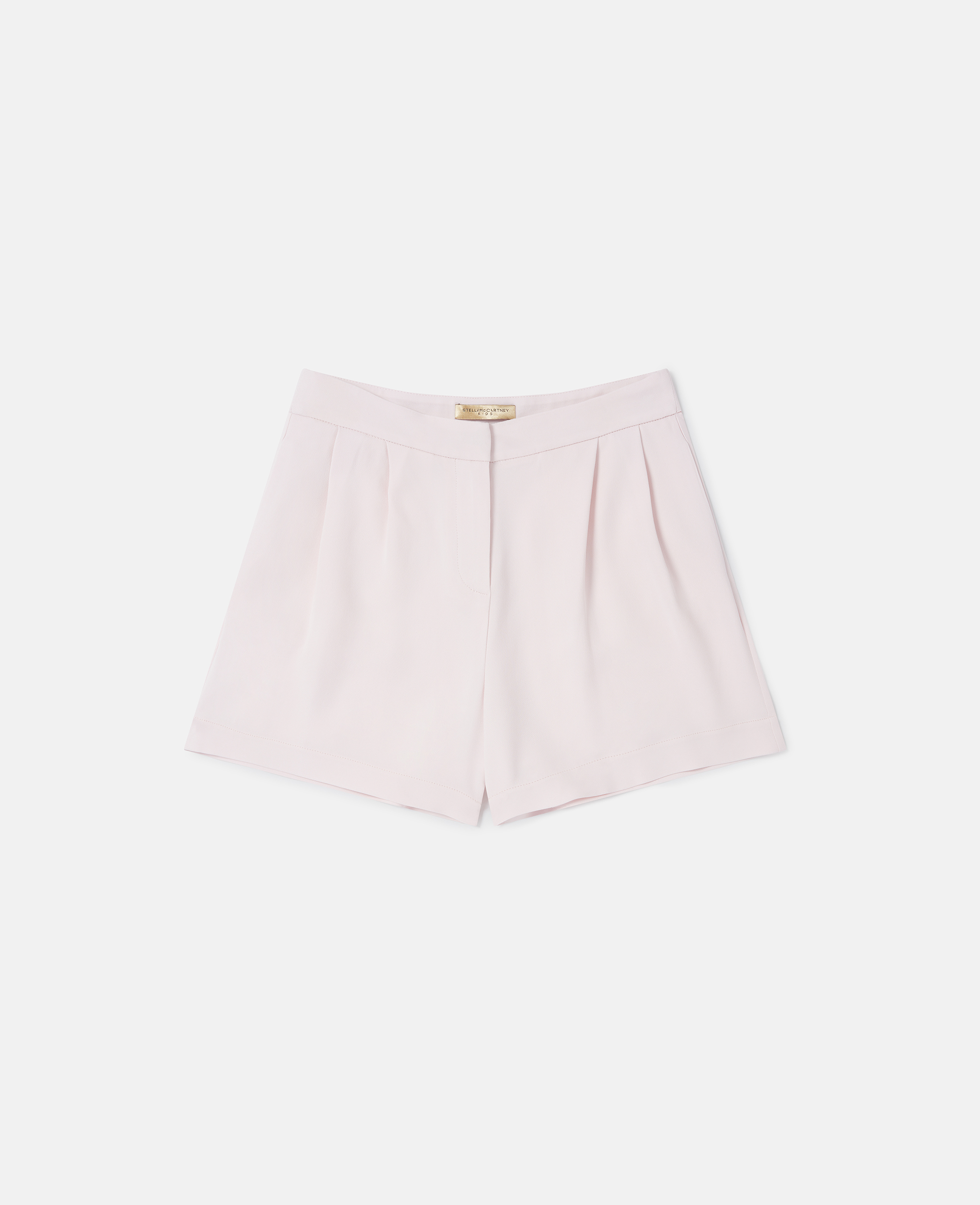 Stella Mccartney Tailored Pleated Shorts In Pink