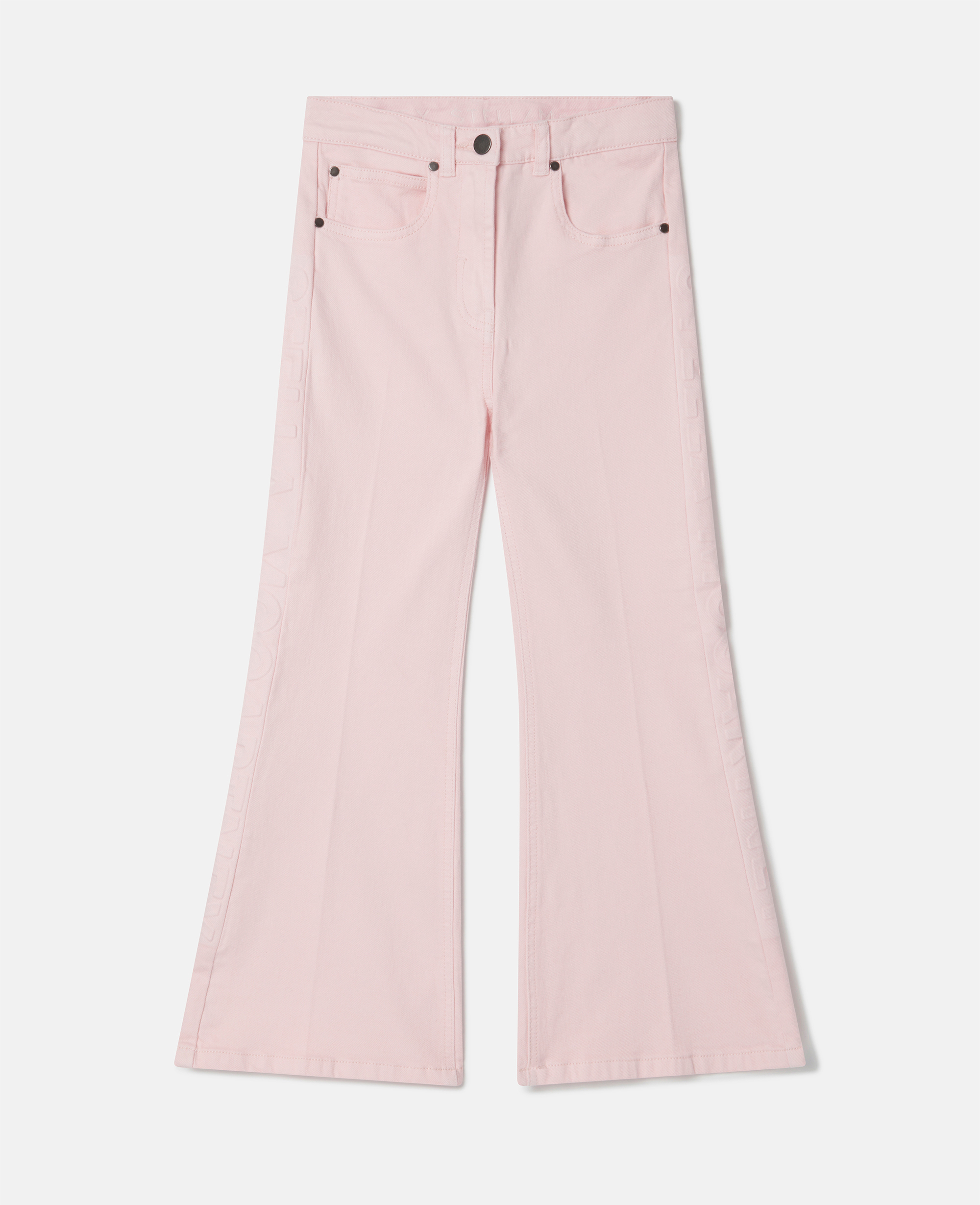 Stella Mccartney Flared Jeans In Pink
