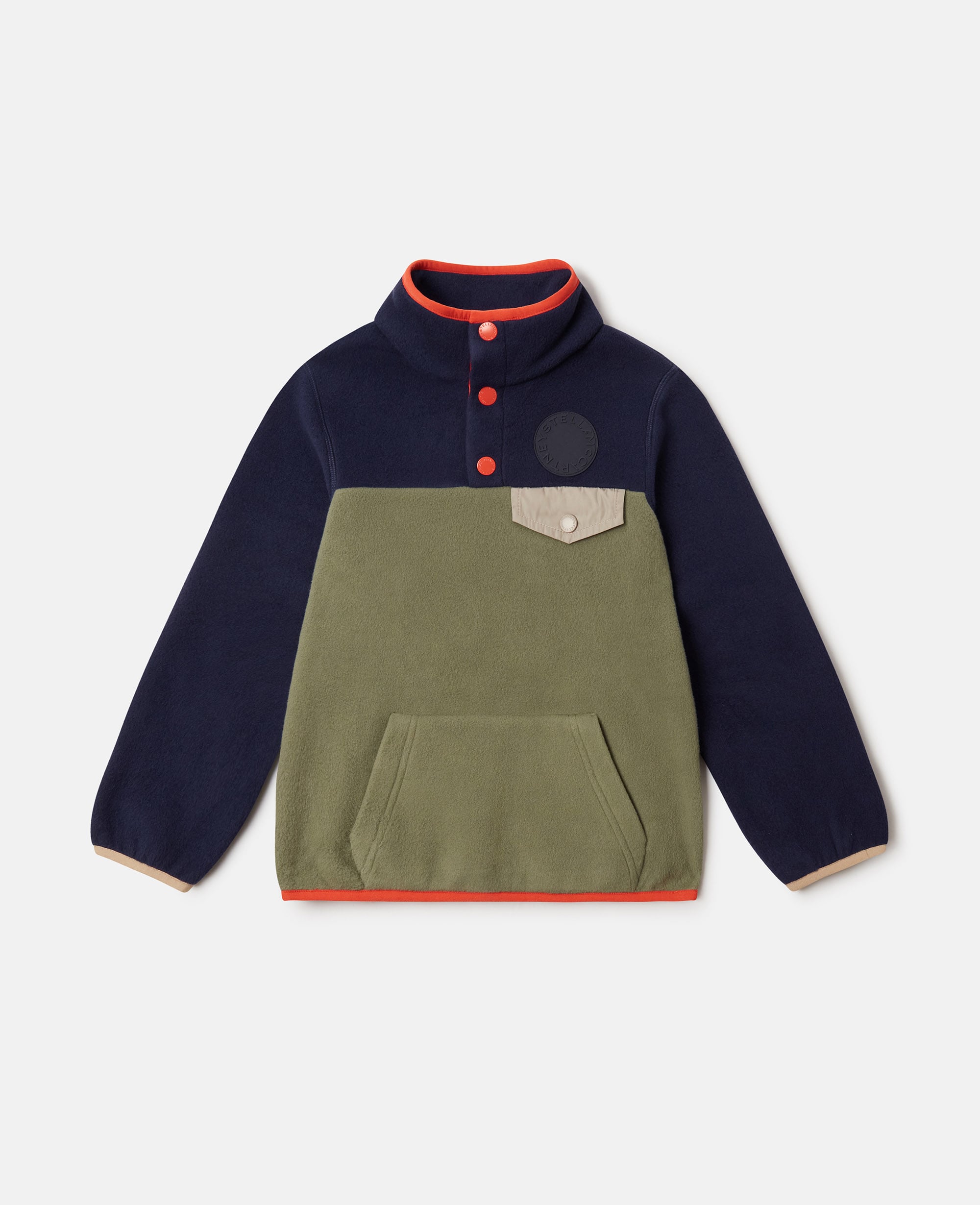 Stella McCartney - Schnee-Sweatshirt aus Fleece, , Größe: 2