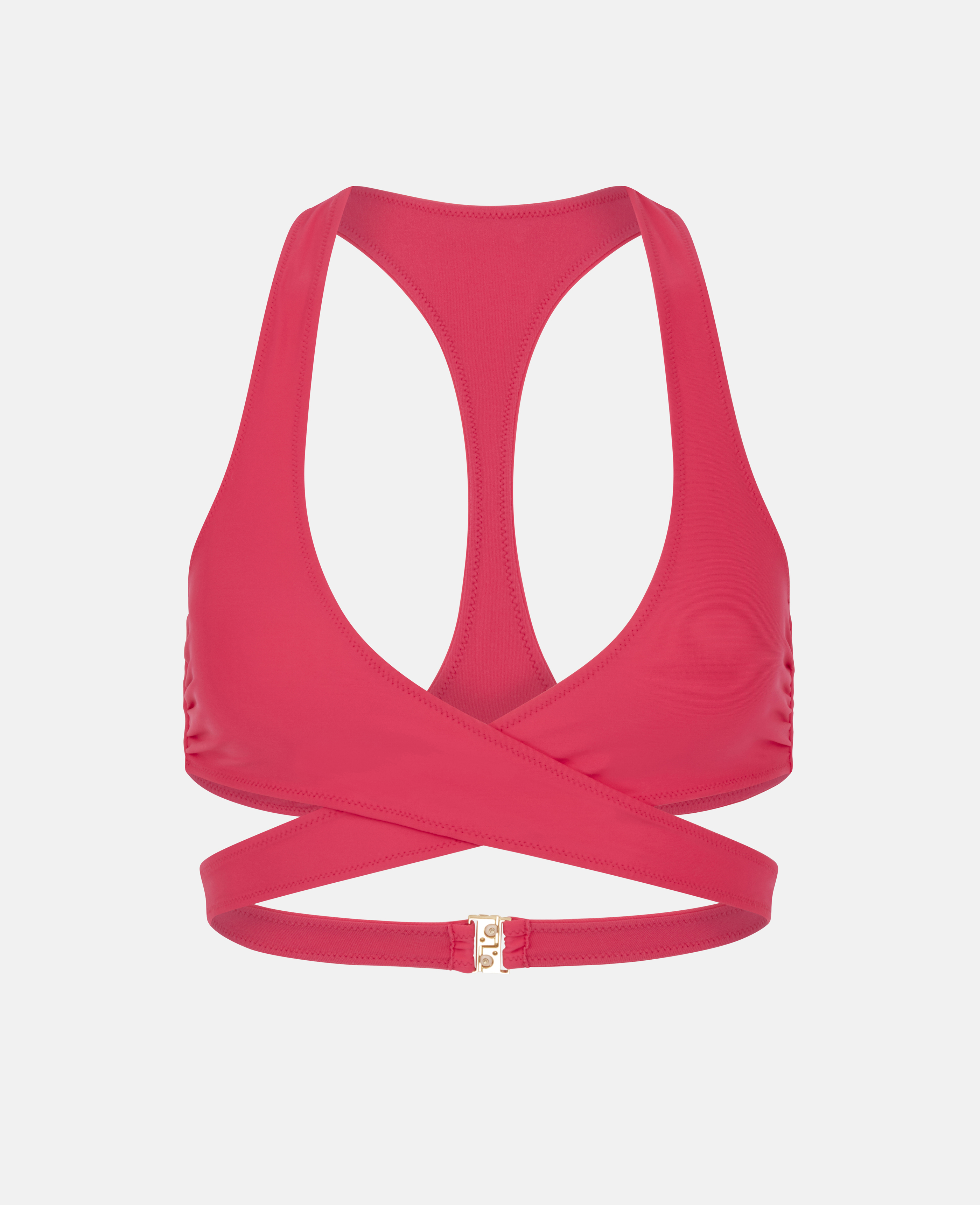 Stella Mc Cartney - Graphic Cutout Wrap Bikini Top