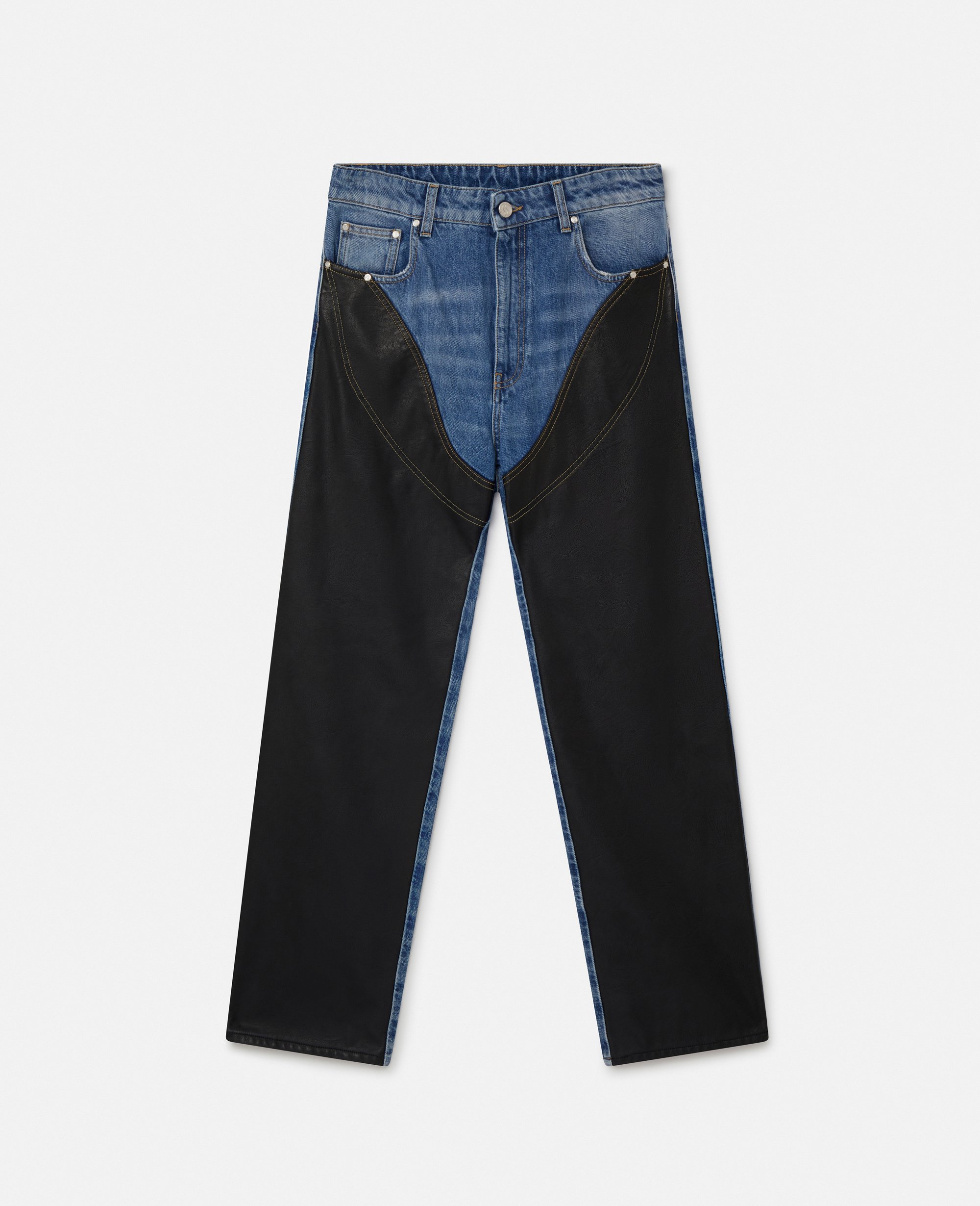 Stella Mccartney Alter Mat Chap Jeans In Multicolour