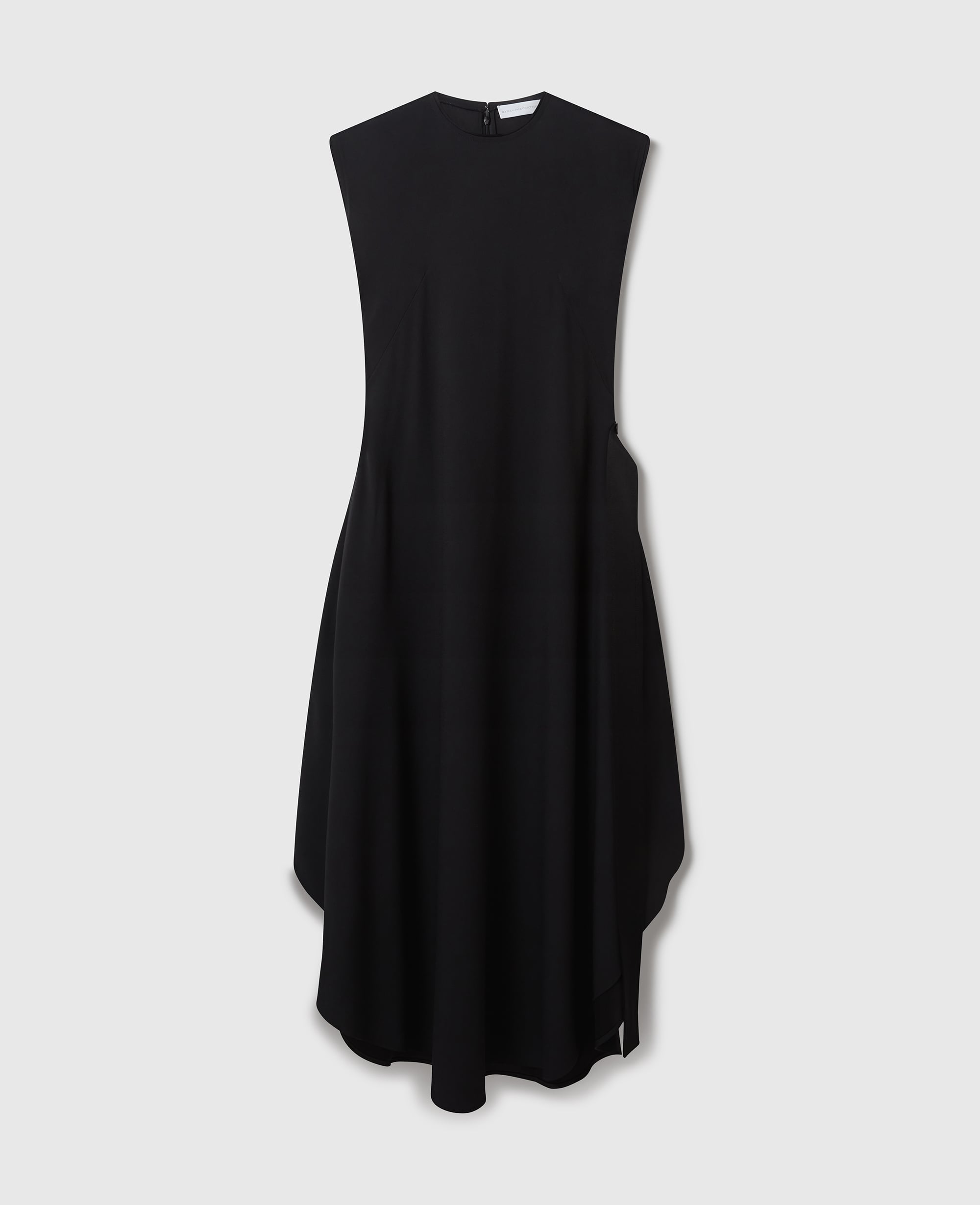 Stella McCartney - Envers Satin Long Shift Dress, , Size: 36