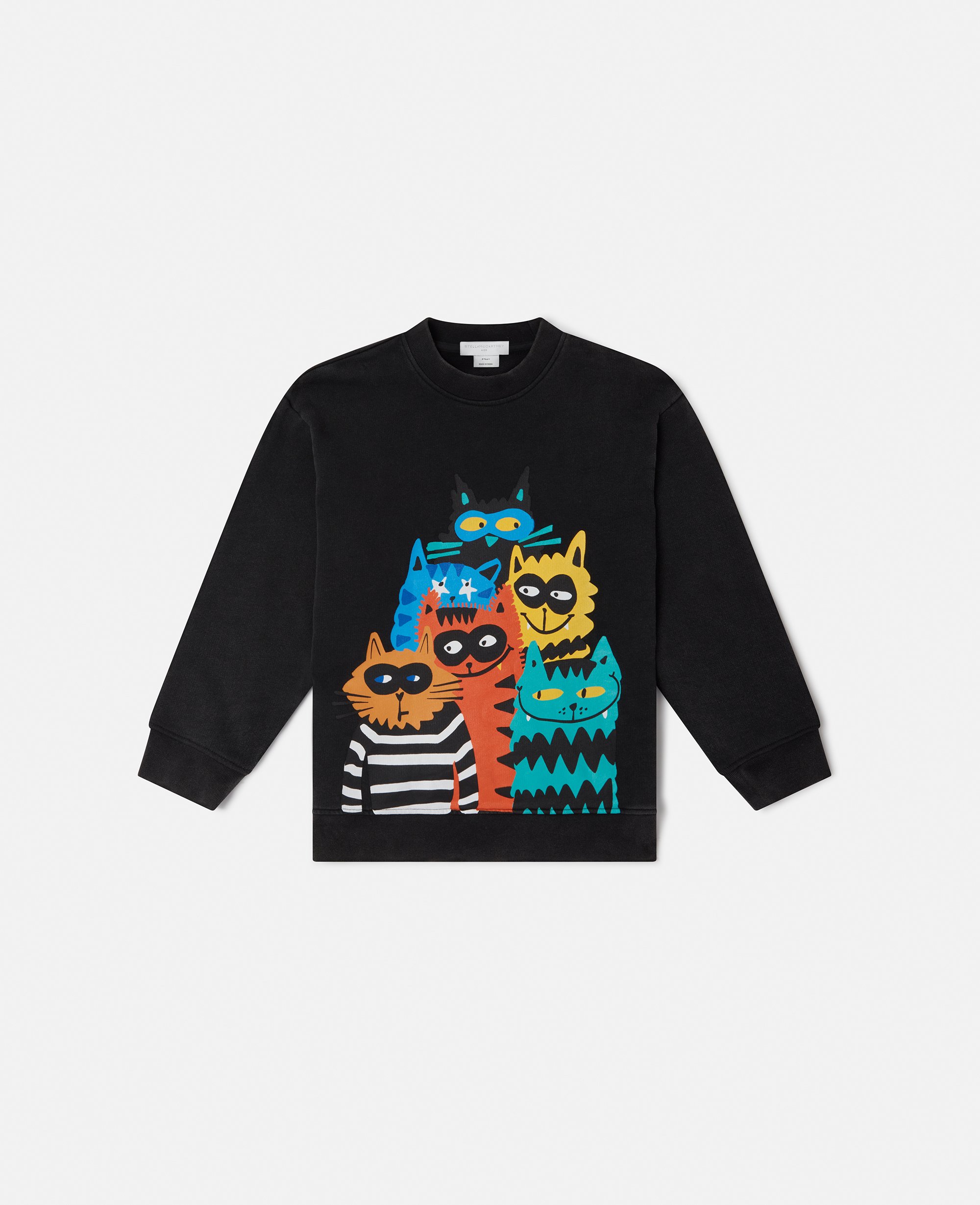 Cats Graphic Sweatshirt, , Size: 10 - Stella McCartney - Modalova