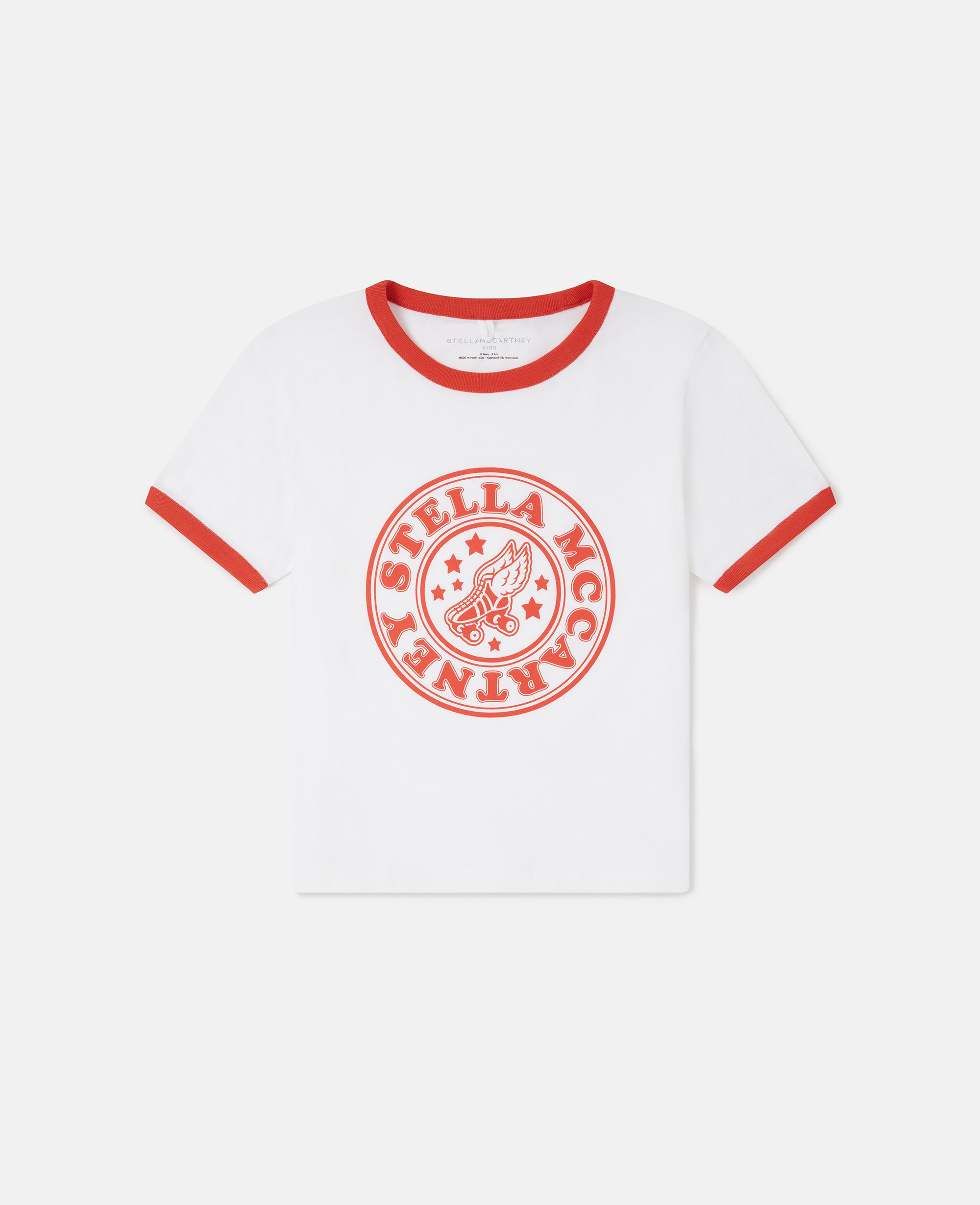 Varsity Logo Graphic T-Shirt, , Size: 10 - Stella McCartney - Modalova