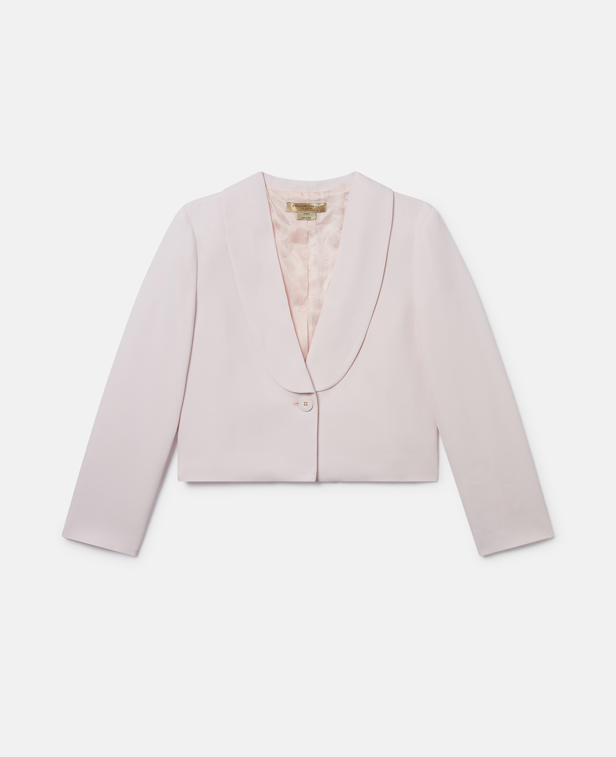 Stella Mccartney Shawl Lapel Blazer In Pink