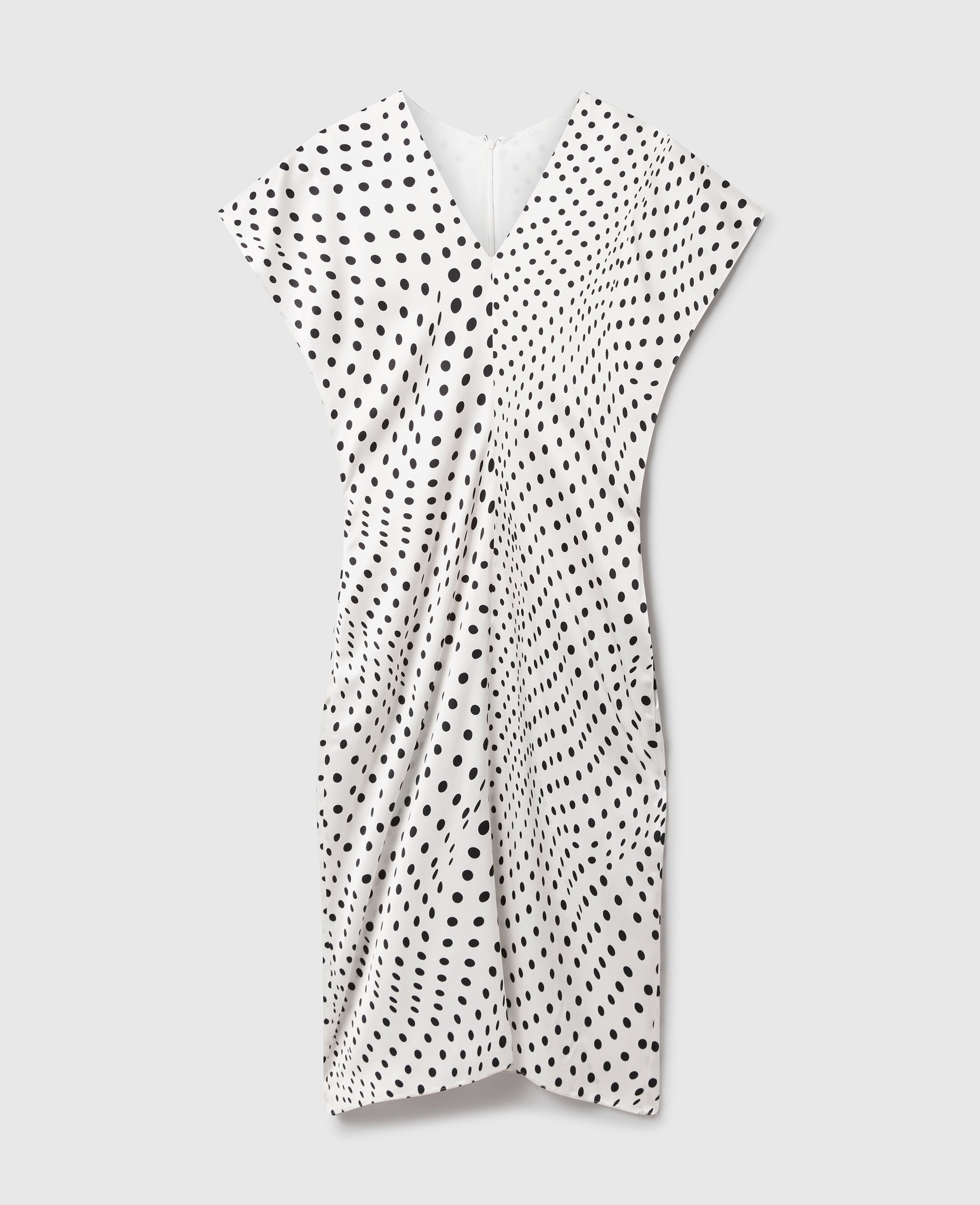 Stella McCartney - Polka Dot V-Neck Midi Dress,,
