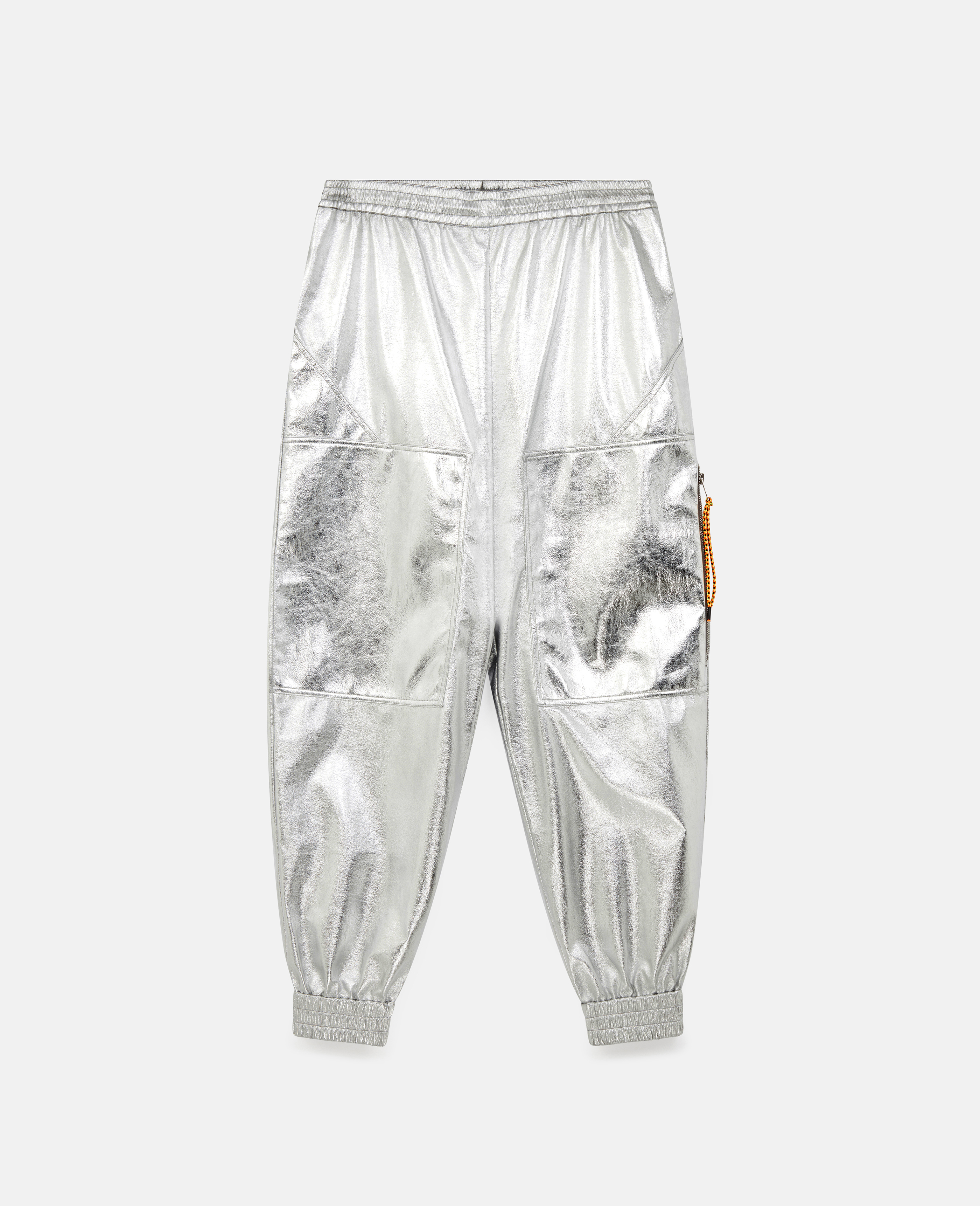 Stella Mc Cartney - Silver Coated Trousers