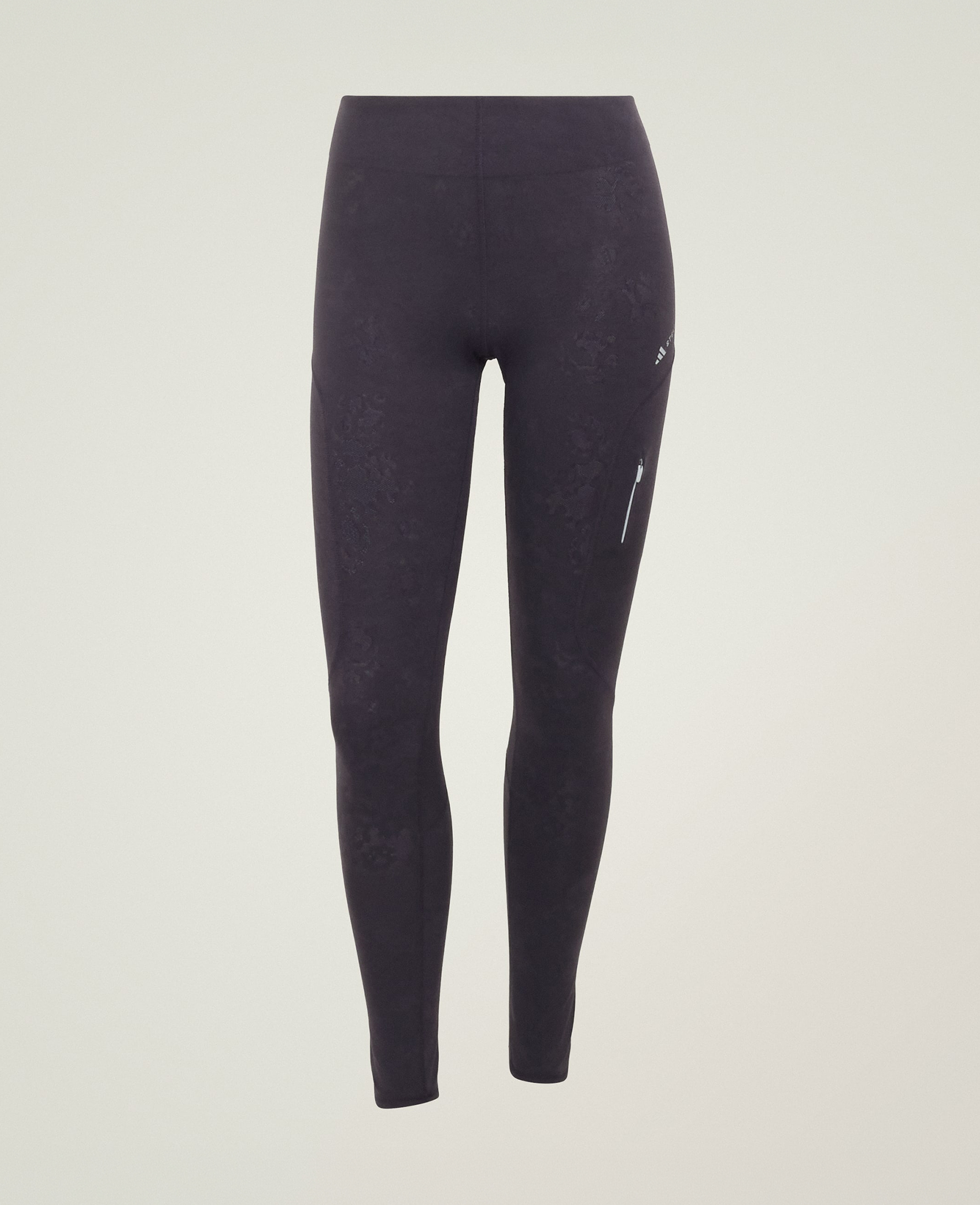 Stella McCartney - adidas by Stella McCartney Running Leggings mit floraler Spitze, , Größe: M