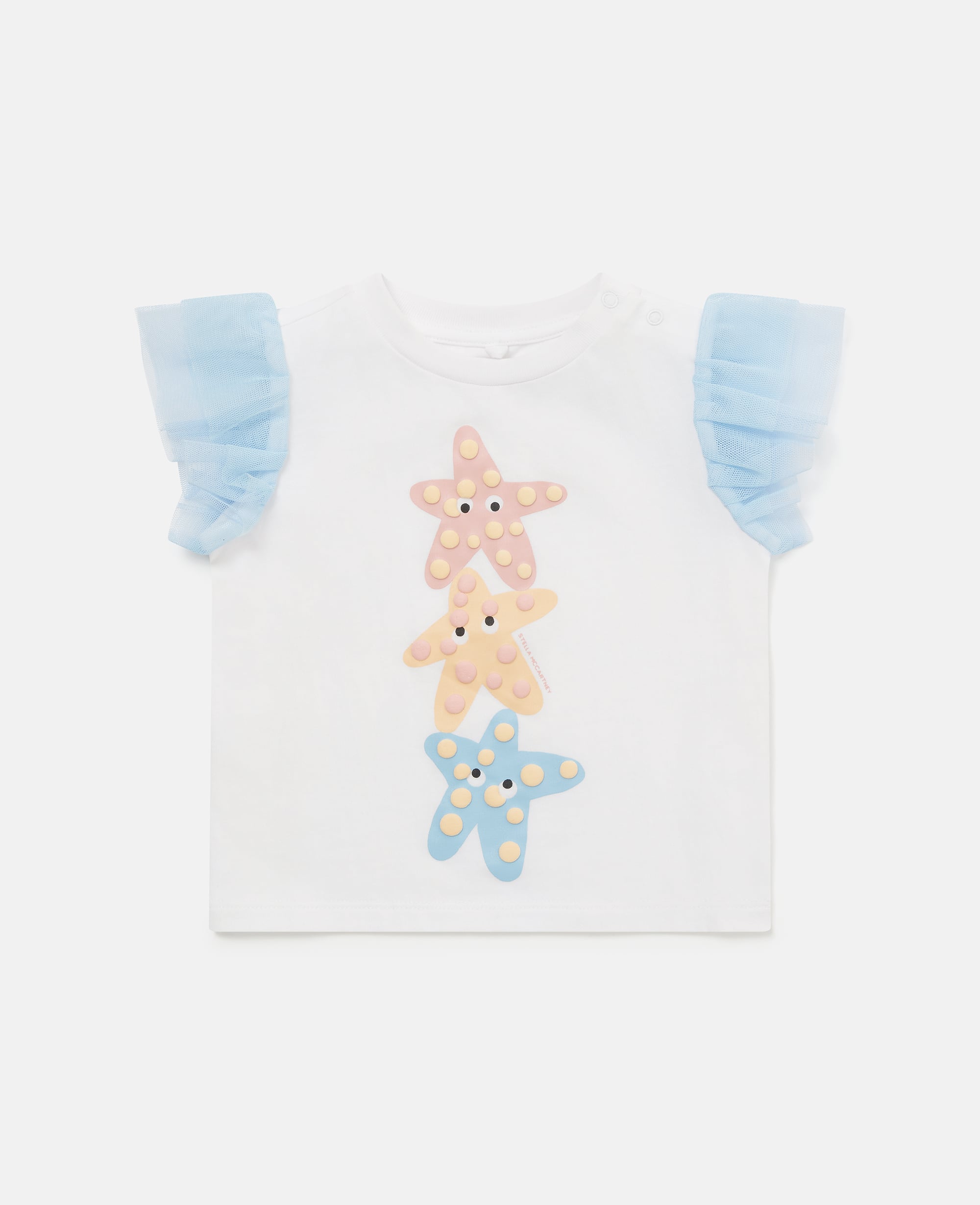 Stella McCartney - Stacked Starfish Graphic T-Shirt, , Size: 9m
