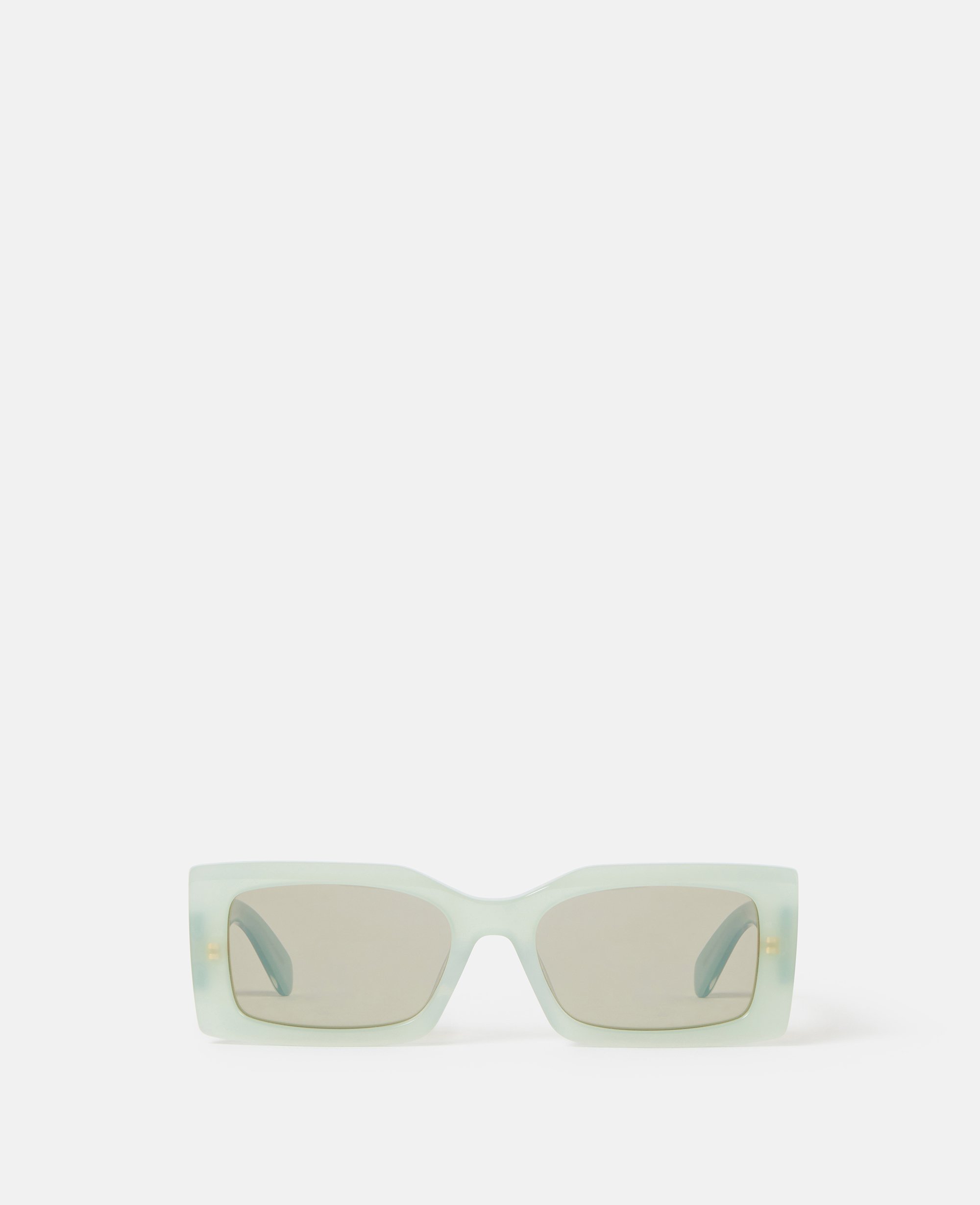 Logo-Engraved Rectangular Sunglasses, - Stella McCartney - Modalova