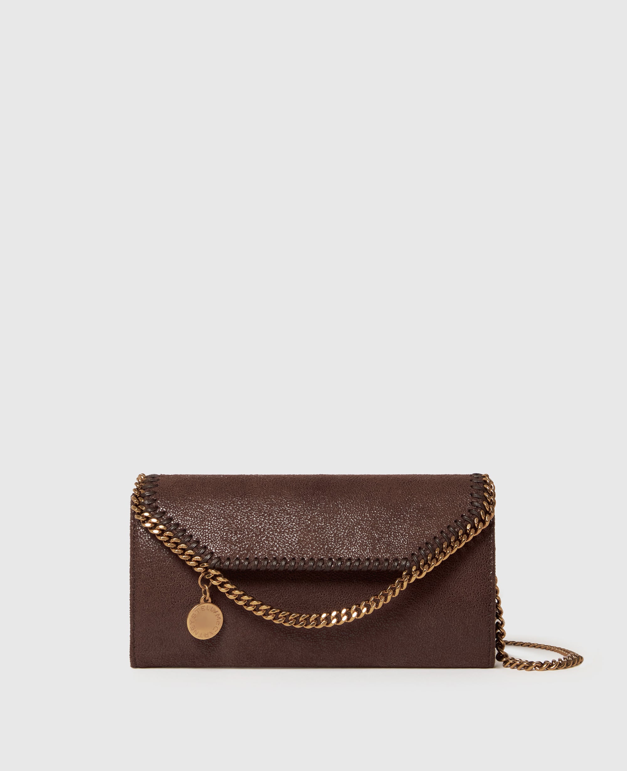 Stella McCartney - Falabella Crossbody-Brieftasche mit Tragekette,
