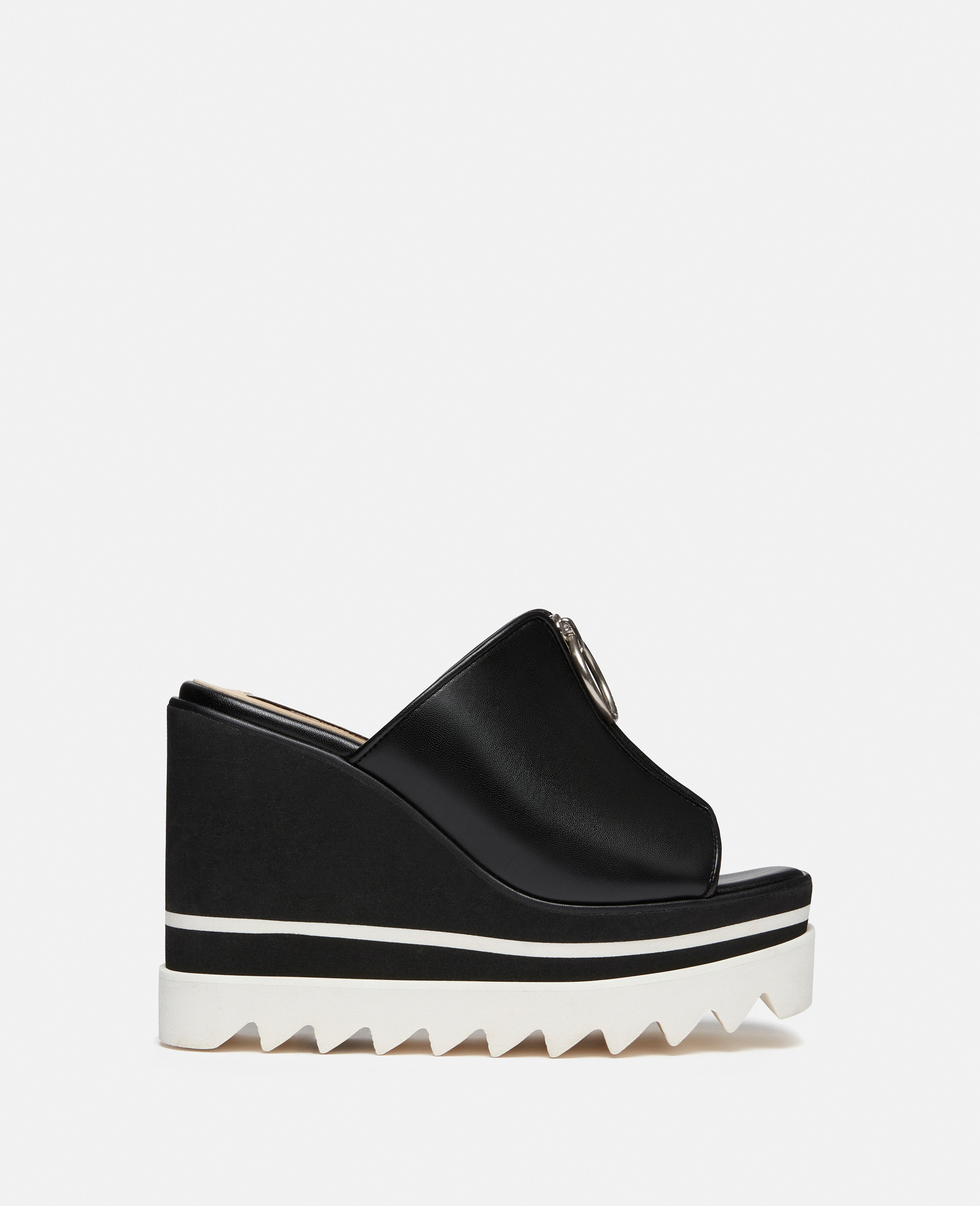 Claquettes compensees avec zip Sneak Elyse, , , Taille: 37 - Stella McCartney - Modalova