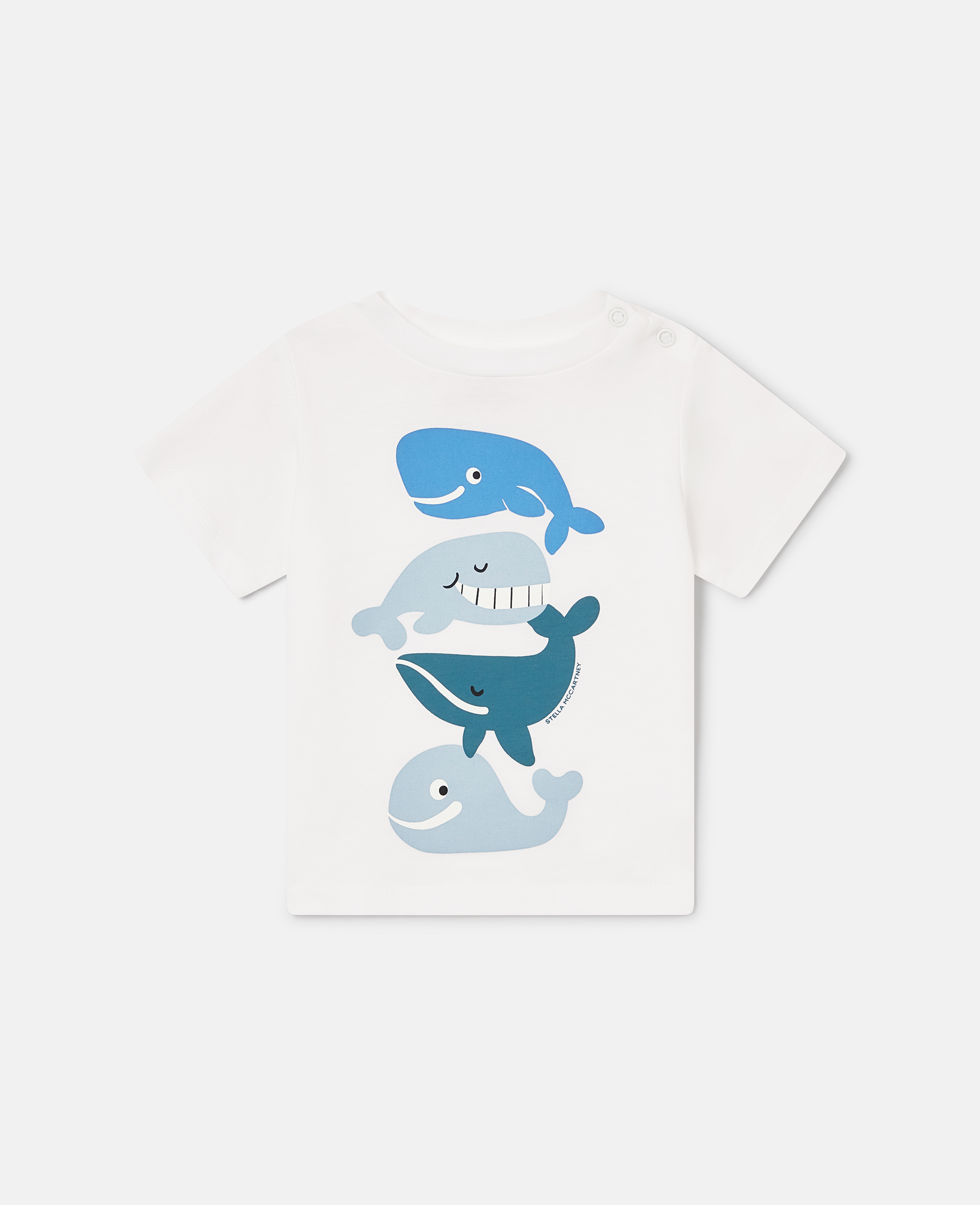 Stella McCartney - Whale Graphic Short Sleeve T-Shirt, , Size: 9m