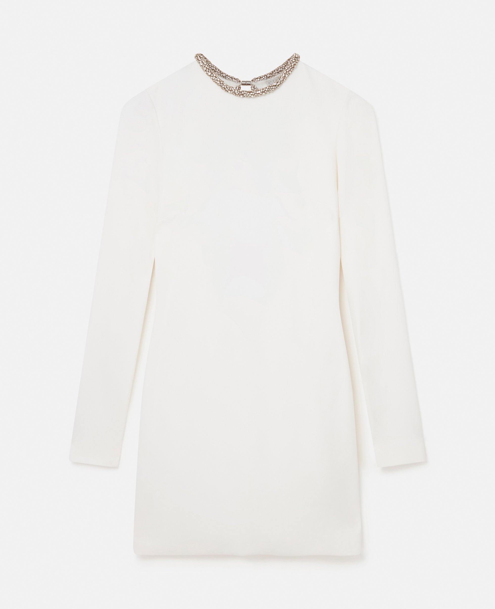 Mini robe de cocktail avec cristaux au col, , , Taille: 34 - Stella McCartney - Modalova