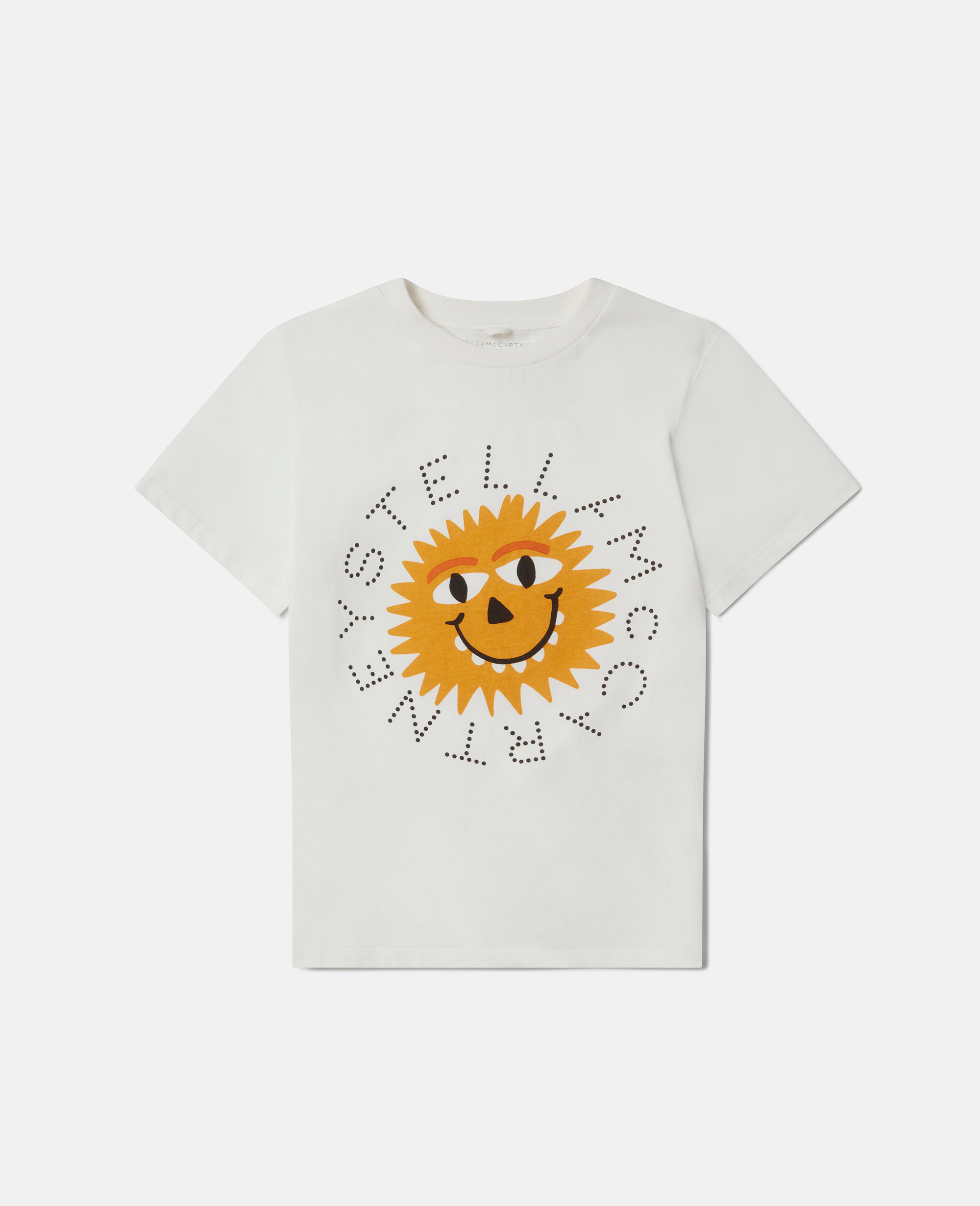 Stella Mccartney Kids' Sunshine Monster T-shirt In White