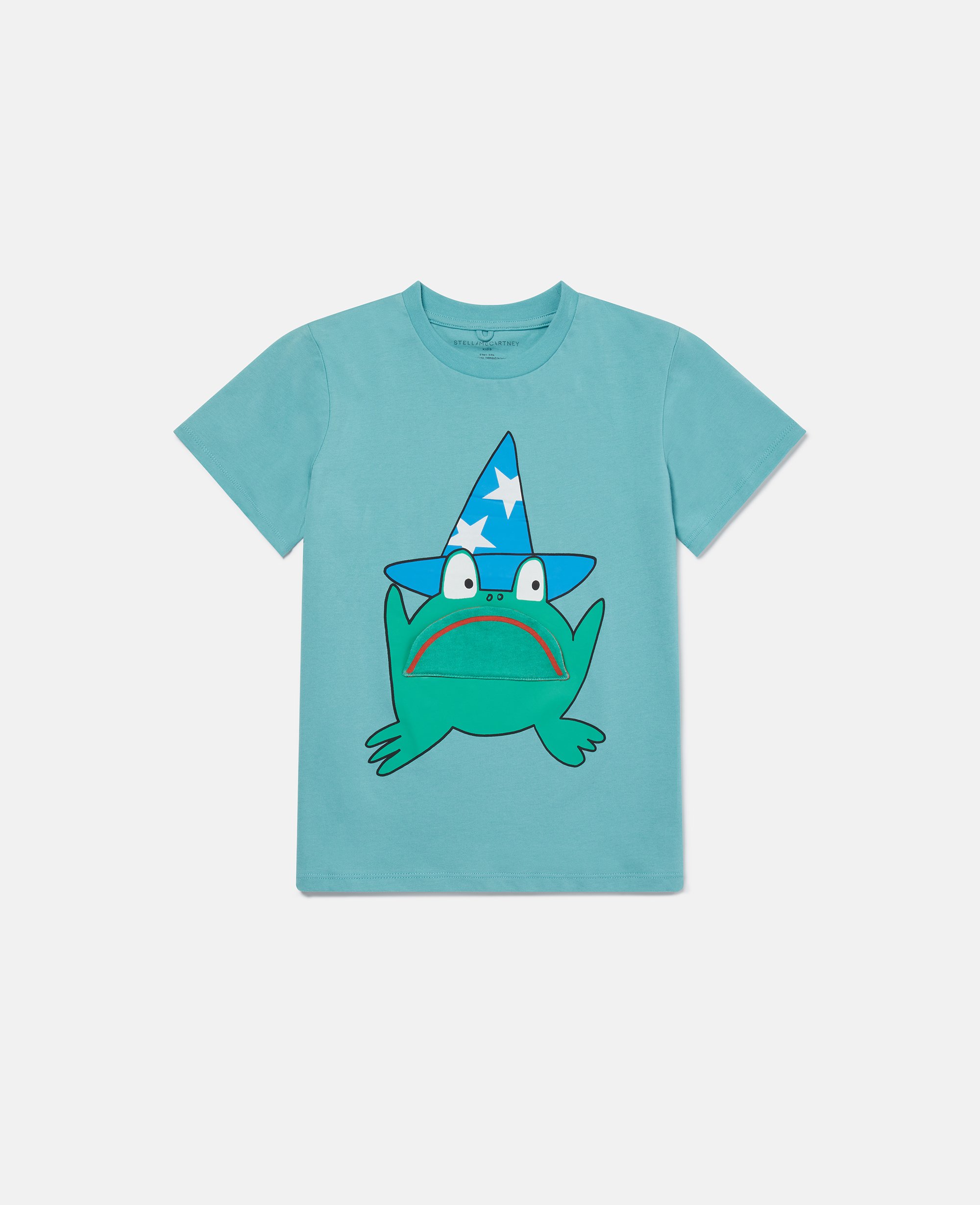 Frog Graphic Crewneck T-Shirt, , Size: 6 - Stella McCartney - Modalova