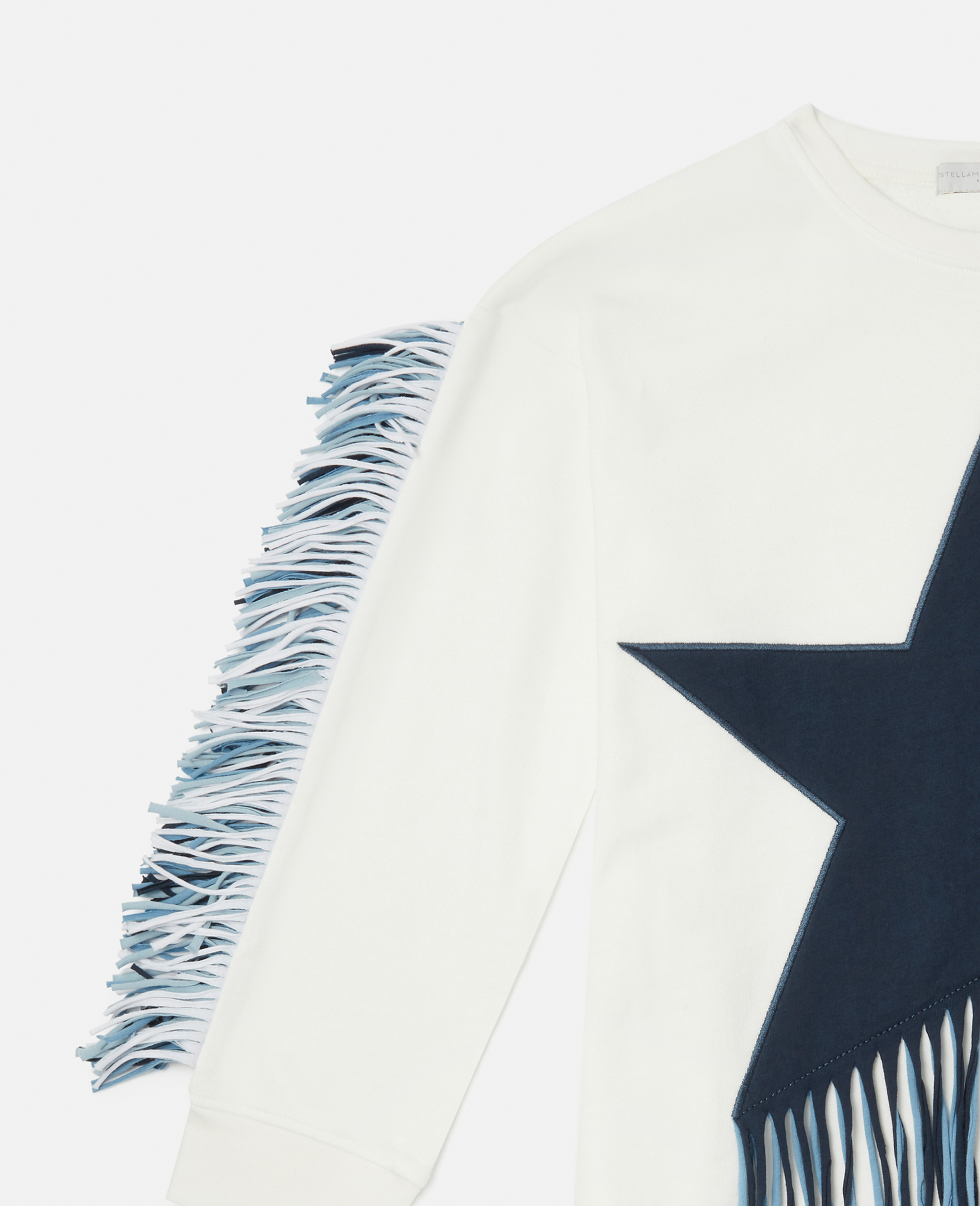 Robe sweat shirt etoile a franges, , Taille: 6 - Stella McCartney - Modalova