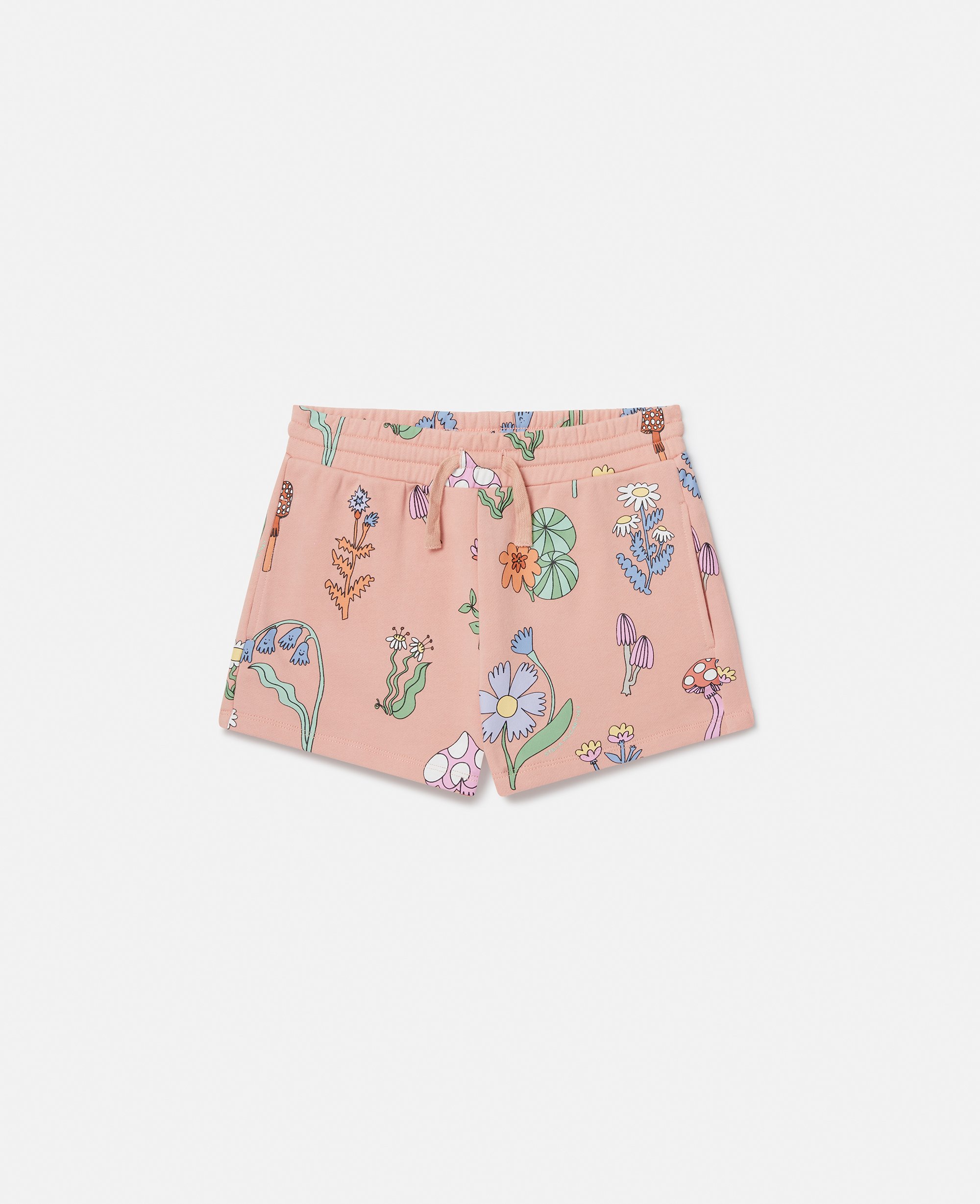 Woodland Print Drawstring Shorts, , Size: 5 - Stella McCartney - Modalova