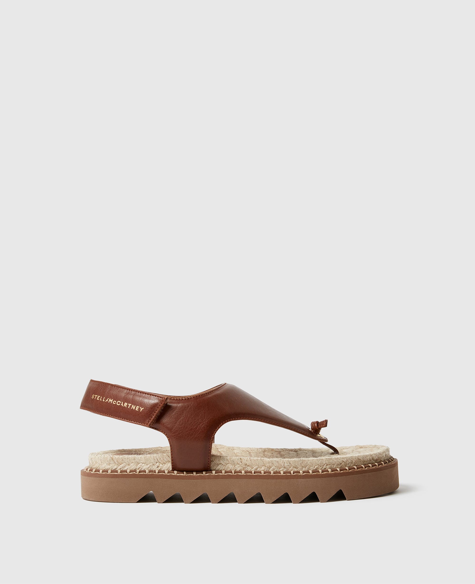 Stella McCartney - Gaia Thong Flat Sandals, , Size: 37