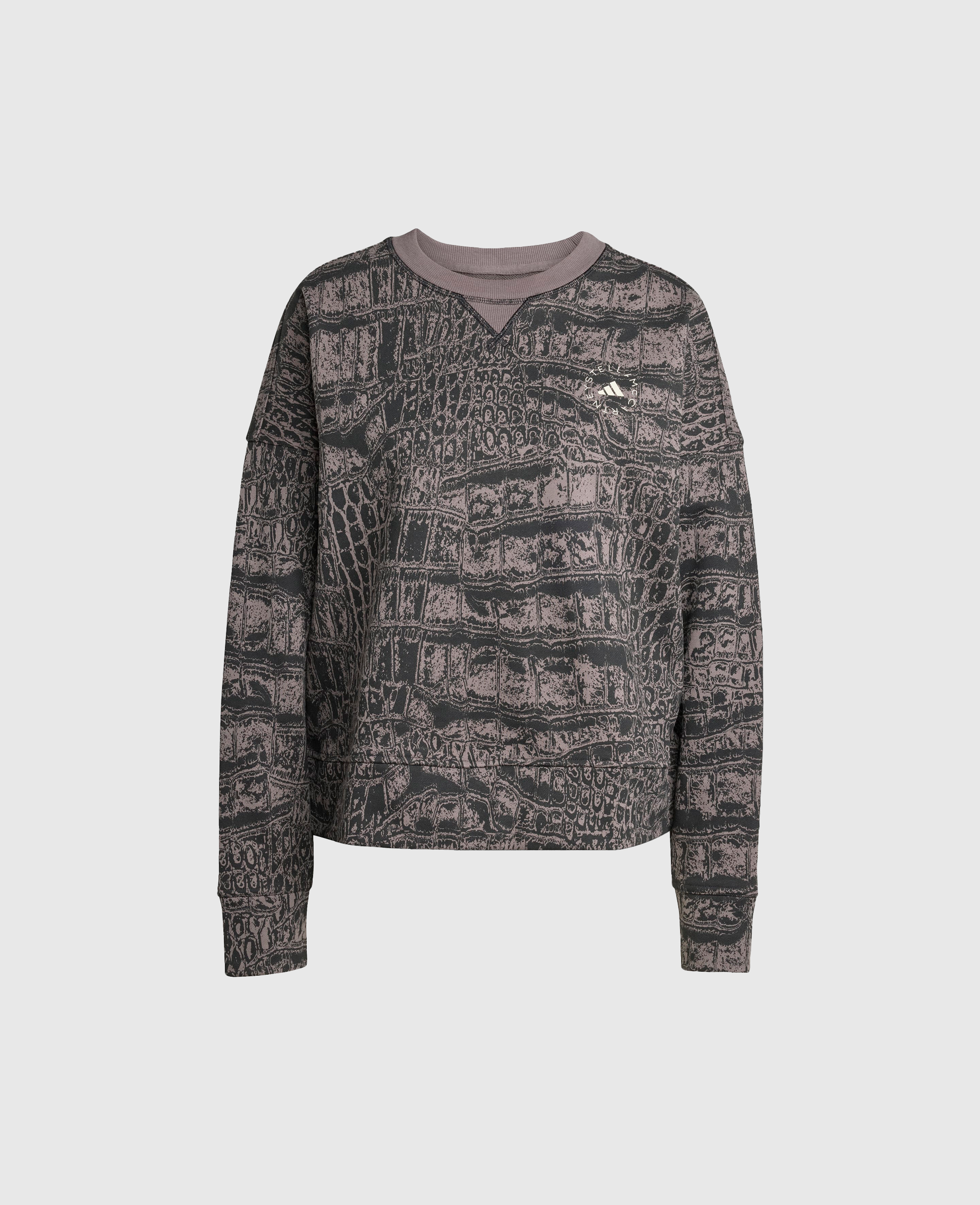 Logo Graphic Print Crewneck Sweatshirt, Woman, , Size: L - Stella McCartney - Modalova