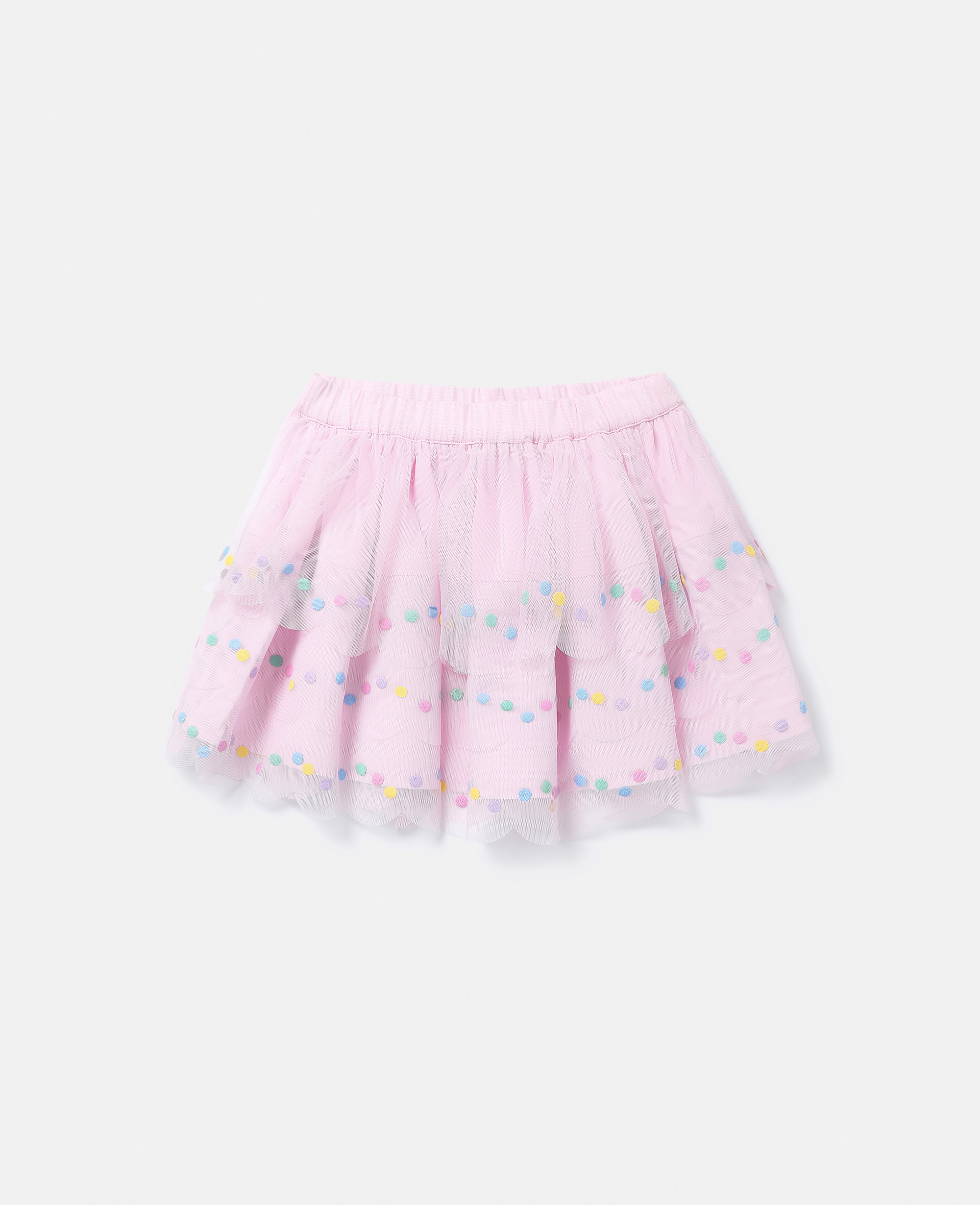 Stella Mccartney Kids' Confetti Dot Tutu Skirt In Wisteria Pink