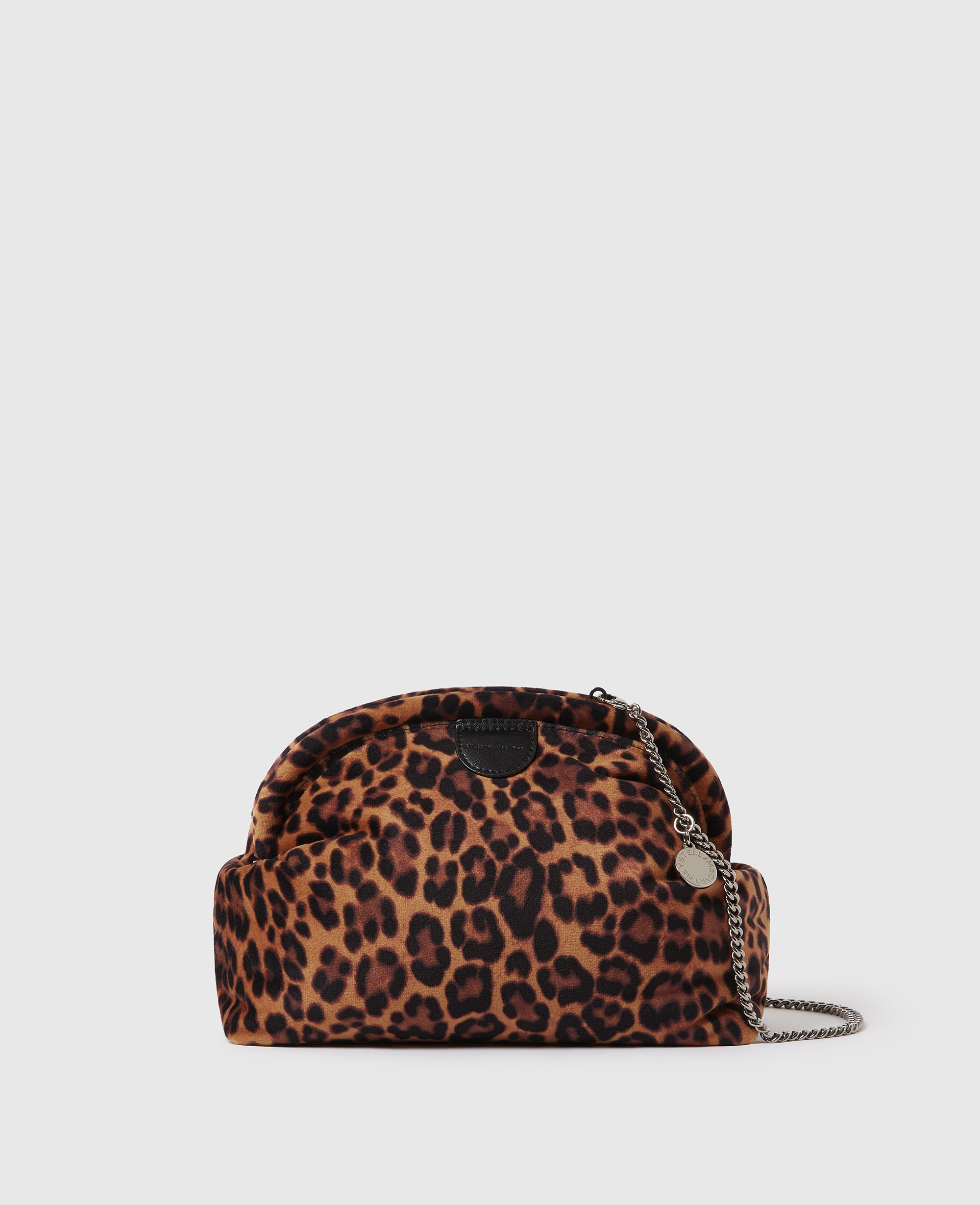 Stella McCartney - Falabella Padded Clutch, Woman, Leopard