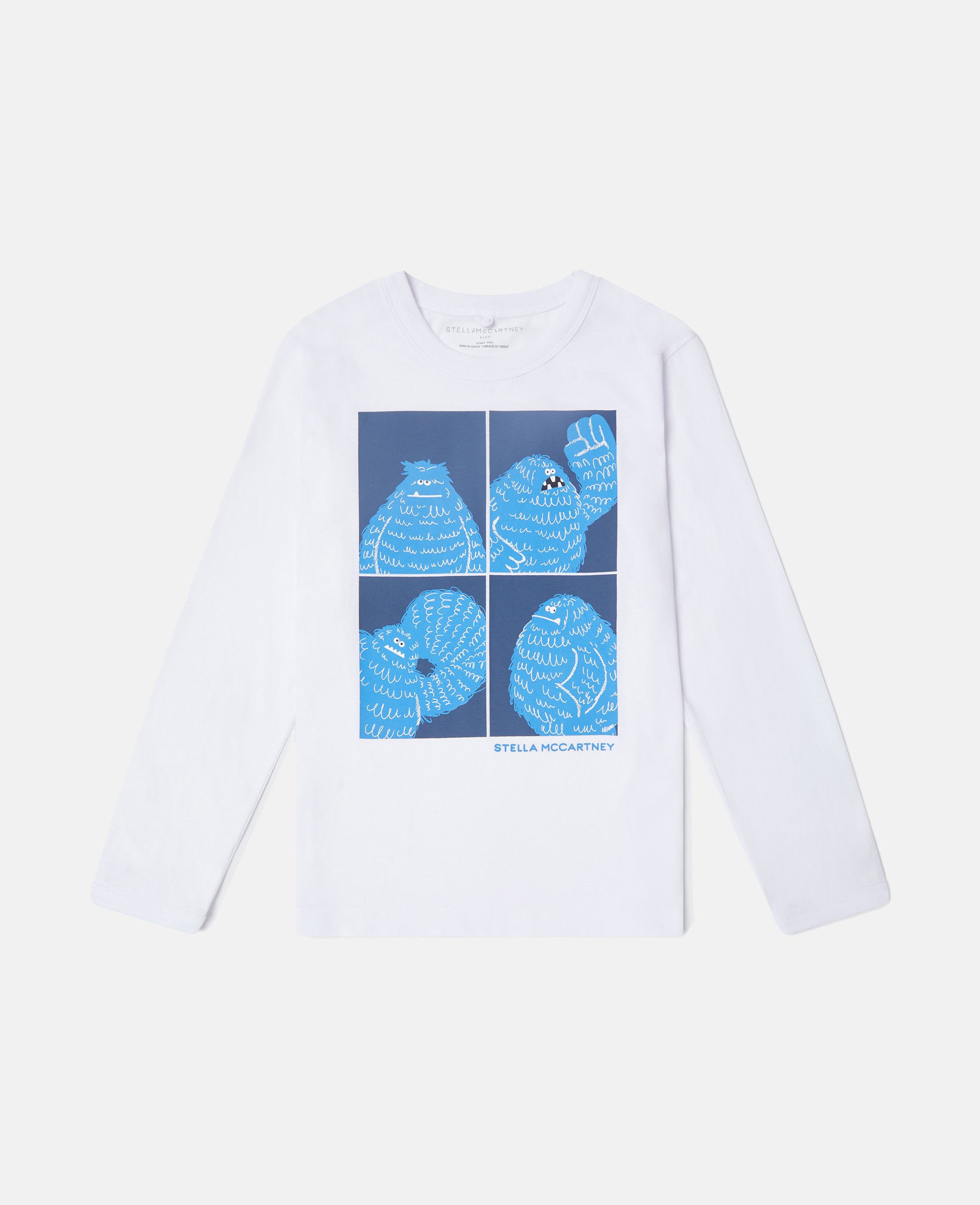 Monster Graphic Long-Sleeve Top, , Size: 2 - Stella McCartney - Modalova