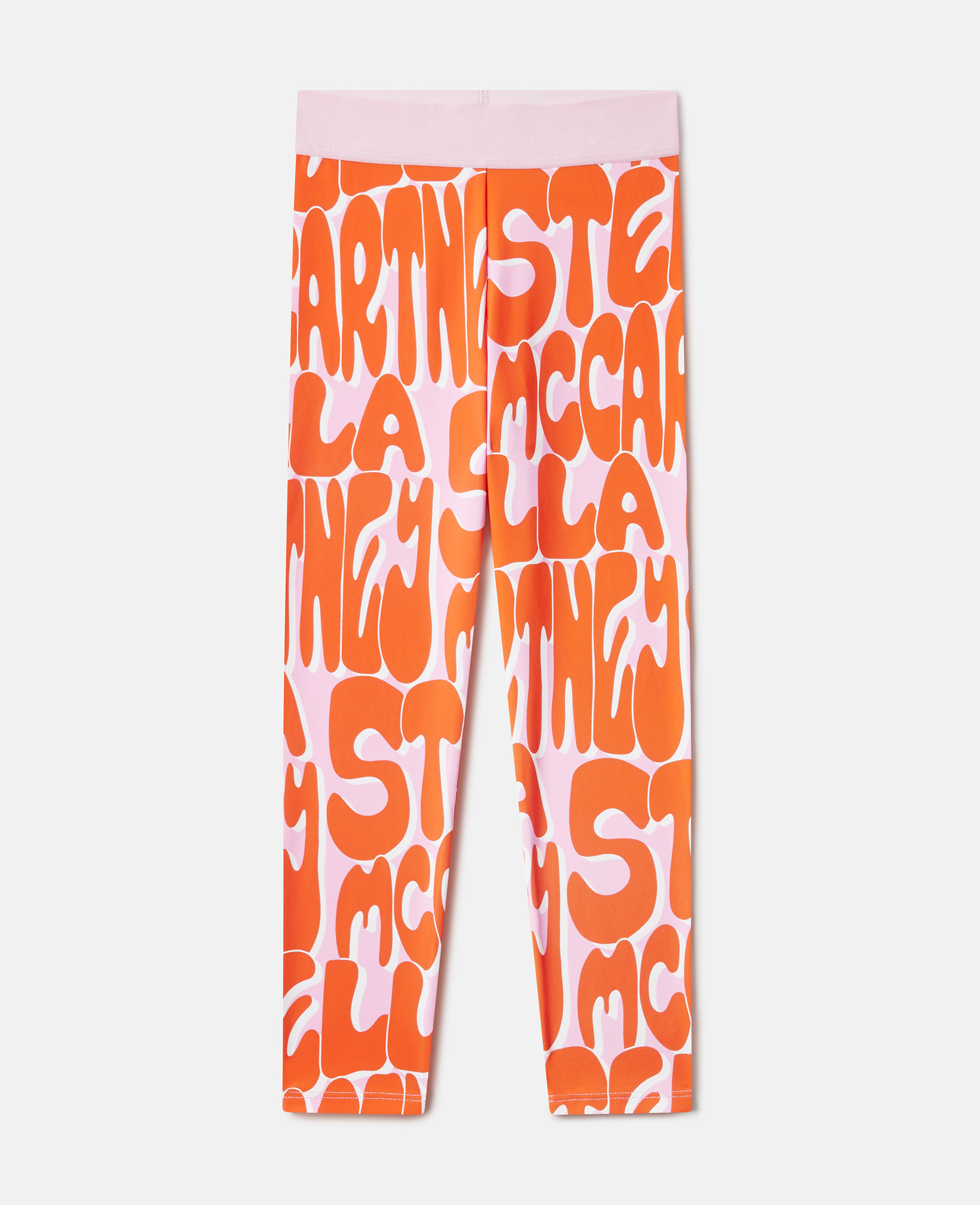 Stella McCartney - Rosa Leggings mit Ozelot-Motiv, , Größe: 8