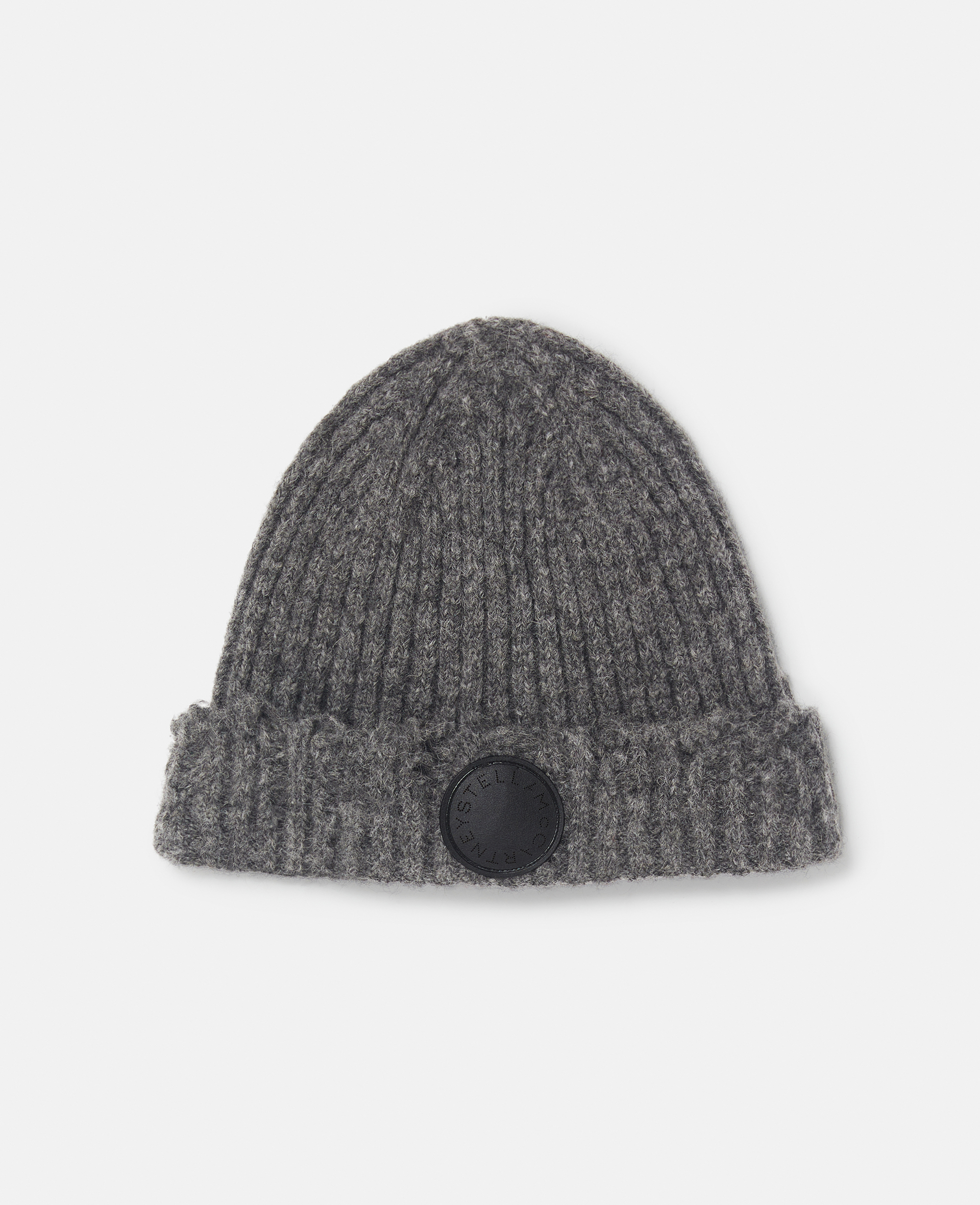 Bonnet en maille cotelee dechiree, - Stella McCartney - Modalova