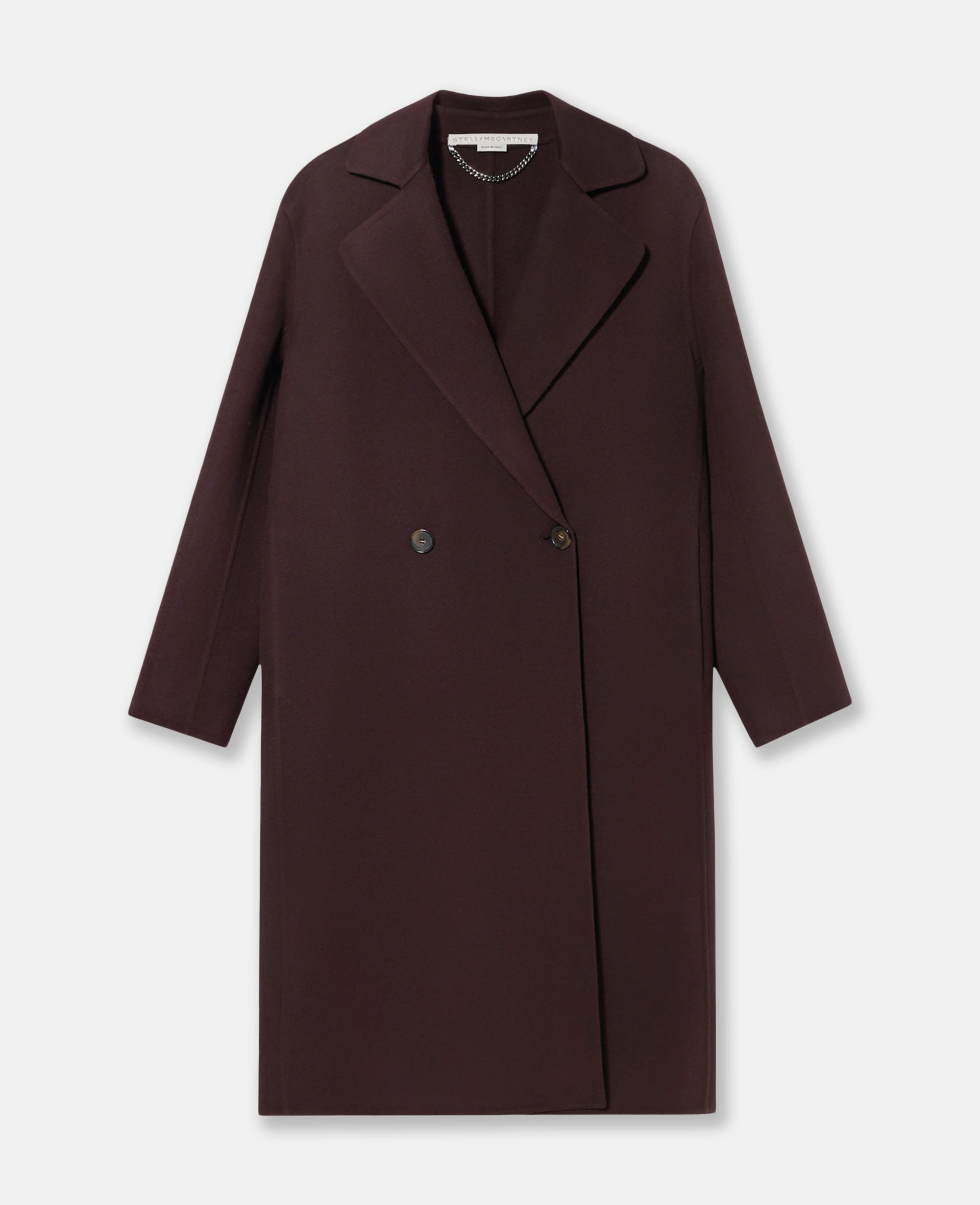 Manteau long croise en laine, , , Taille: 44 - Stella McCartney - Modalova