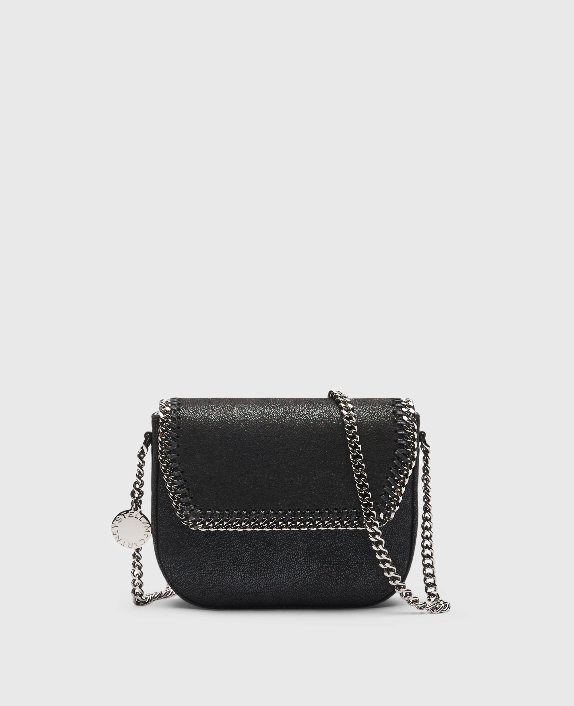 Women Black Falabella Flap Crossbody Bag | Stella McCartney US