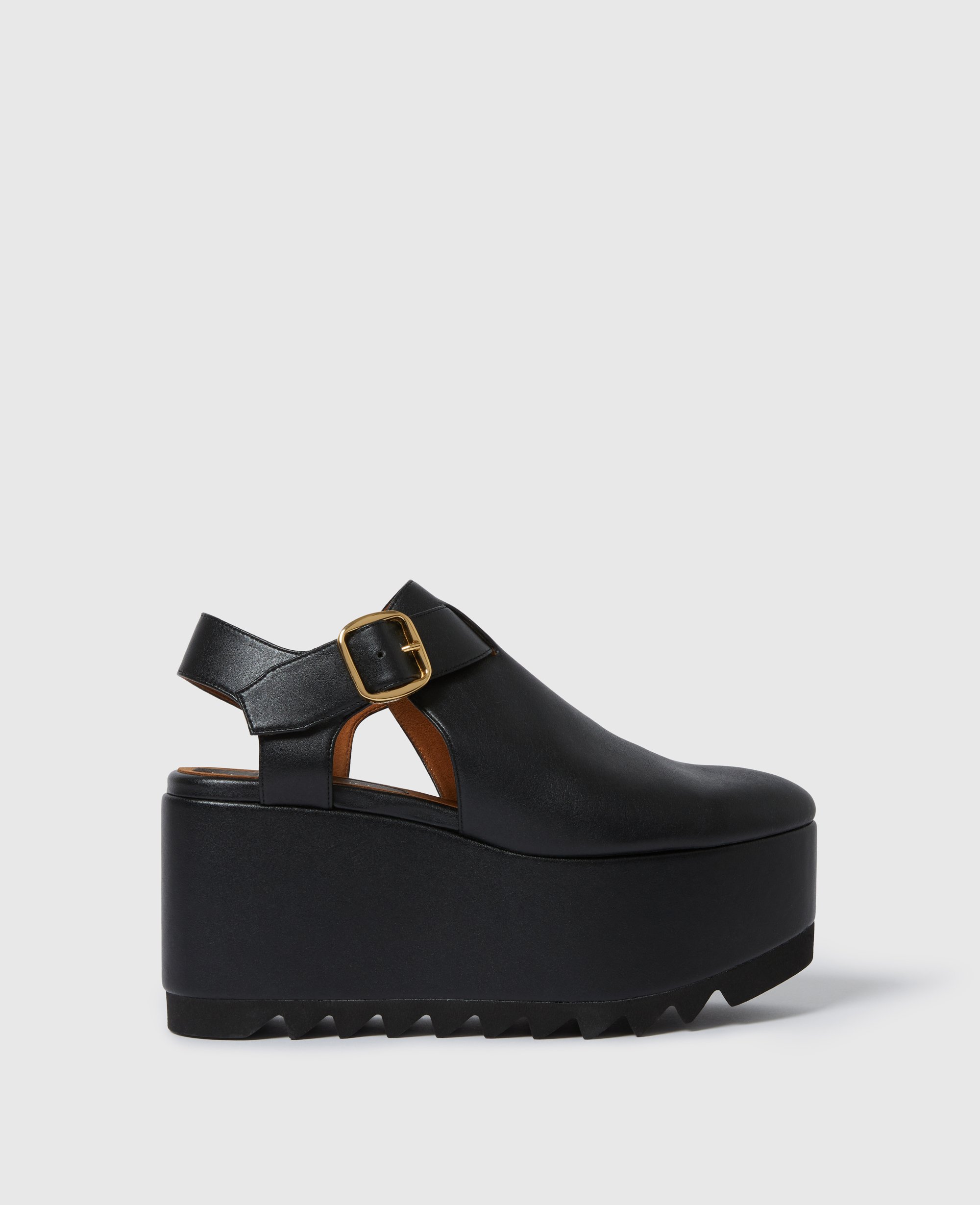 Stella Mccartney Elyse Closed-toe T-bar Platform Sandal