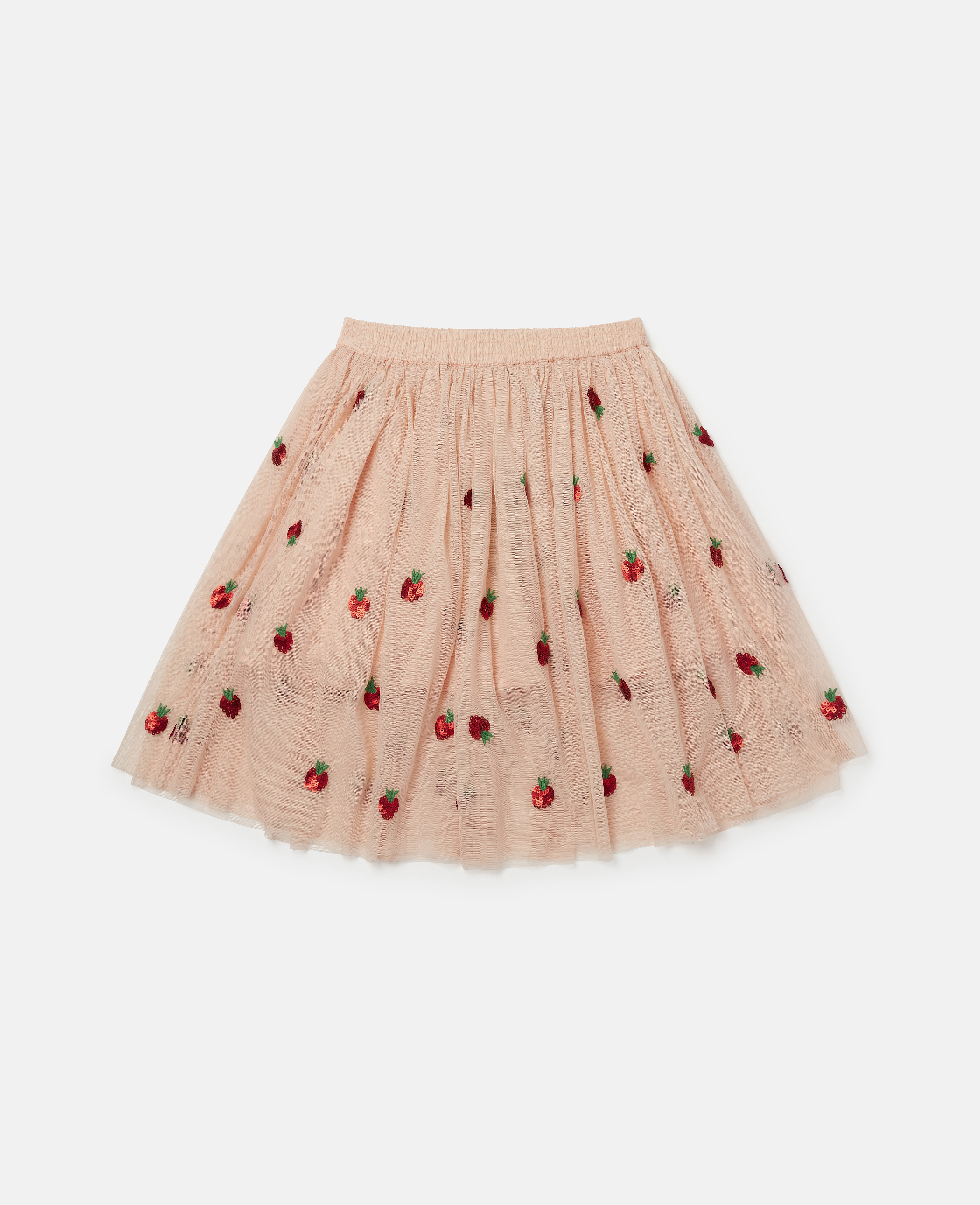 Women Light Pink Sequin Strawberry Tulle Skirt Stella Mccartney Nl