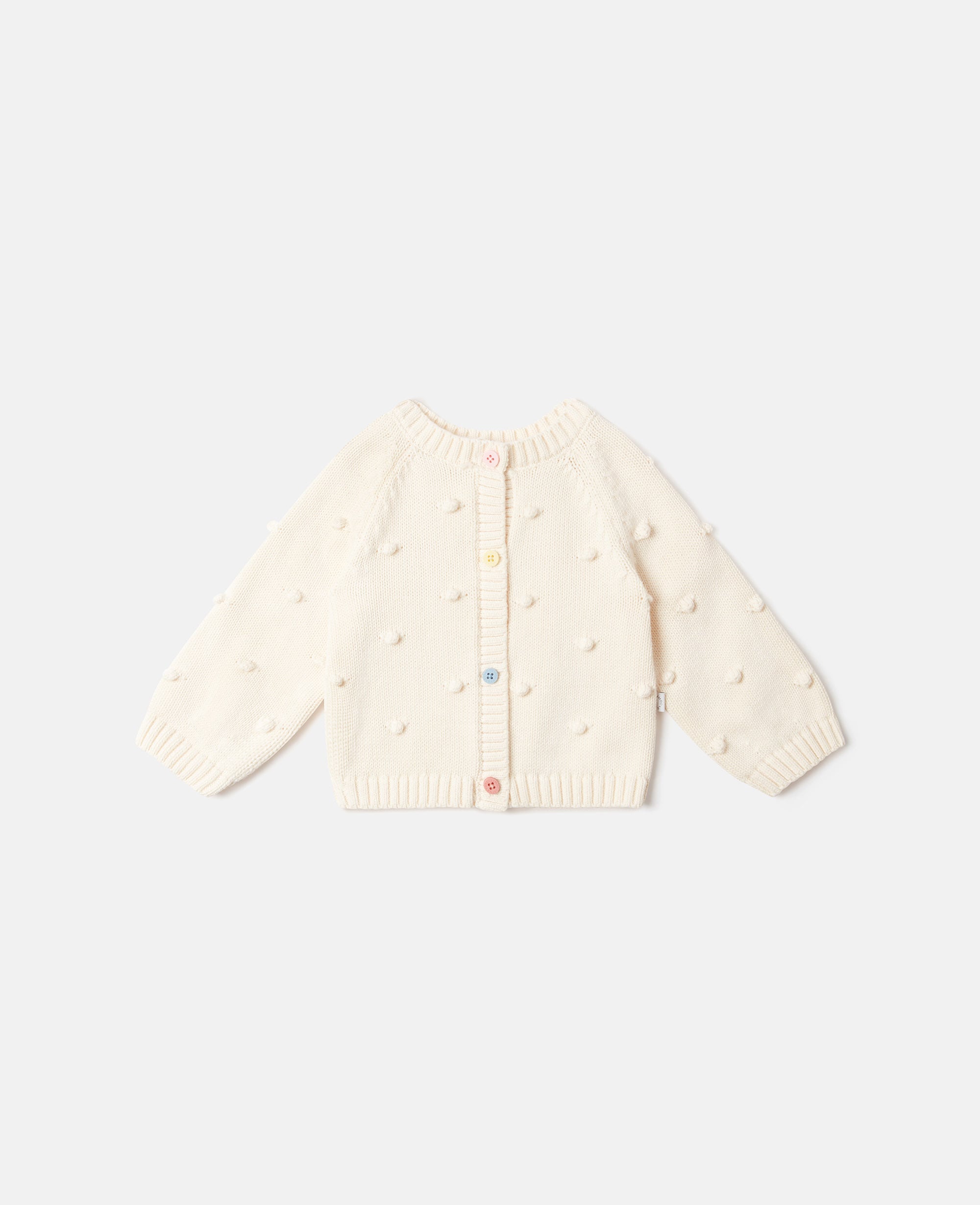 Stella McCartney - Strickcardigan in Elfenbein, , Größe: 36M