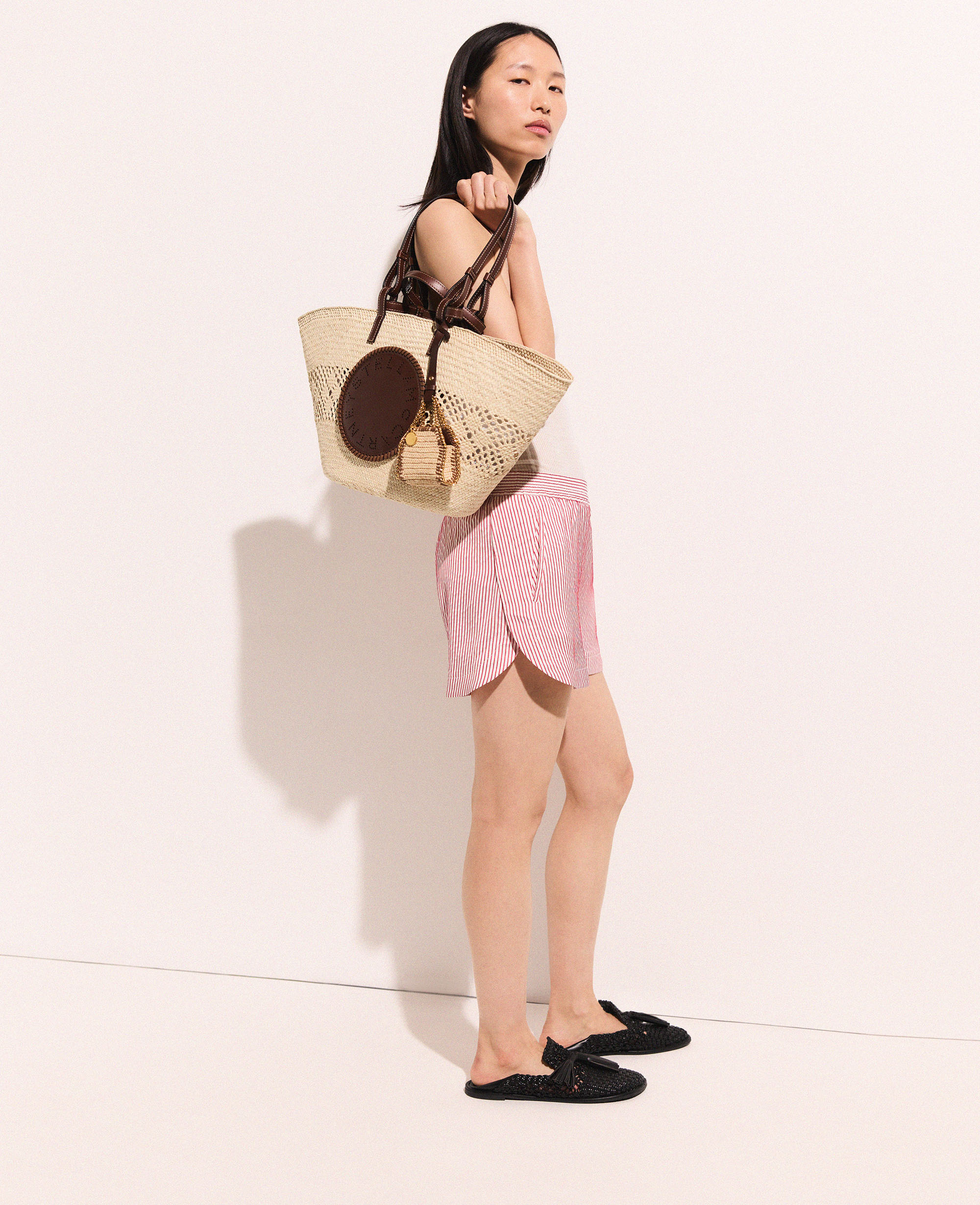 Stella Mccartney Striped Elasticated Shorts