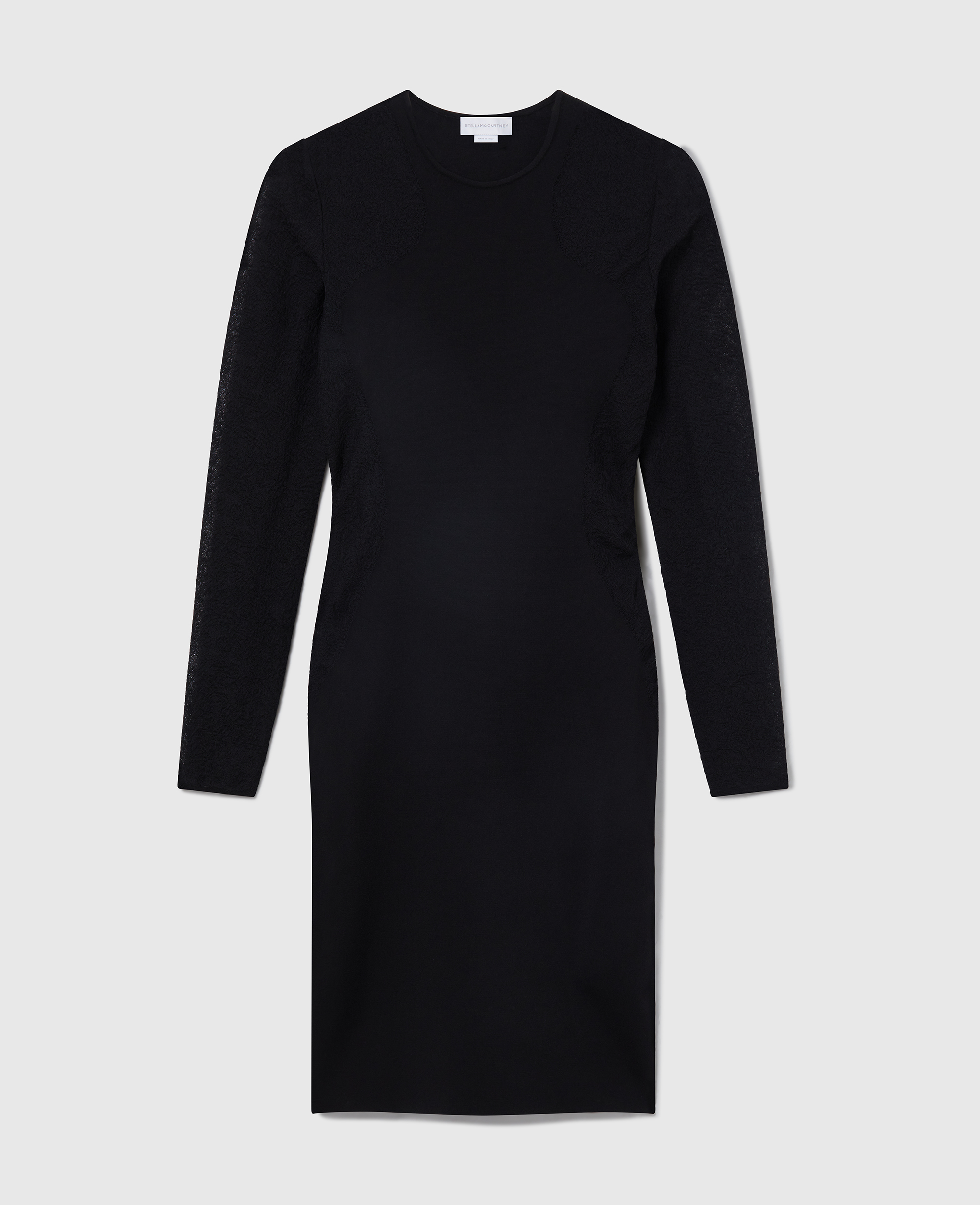 Stella Mccartney Miracle Long Sleeved Compact-knit Dress